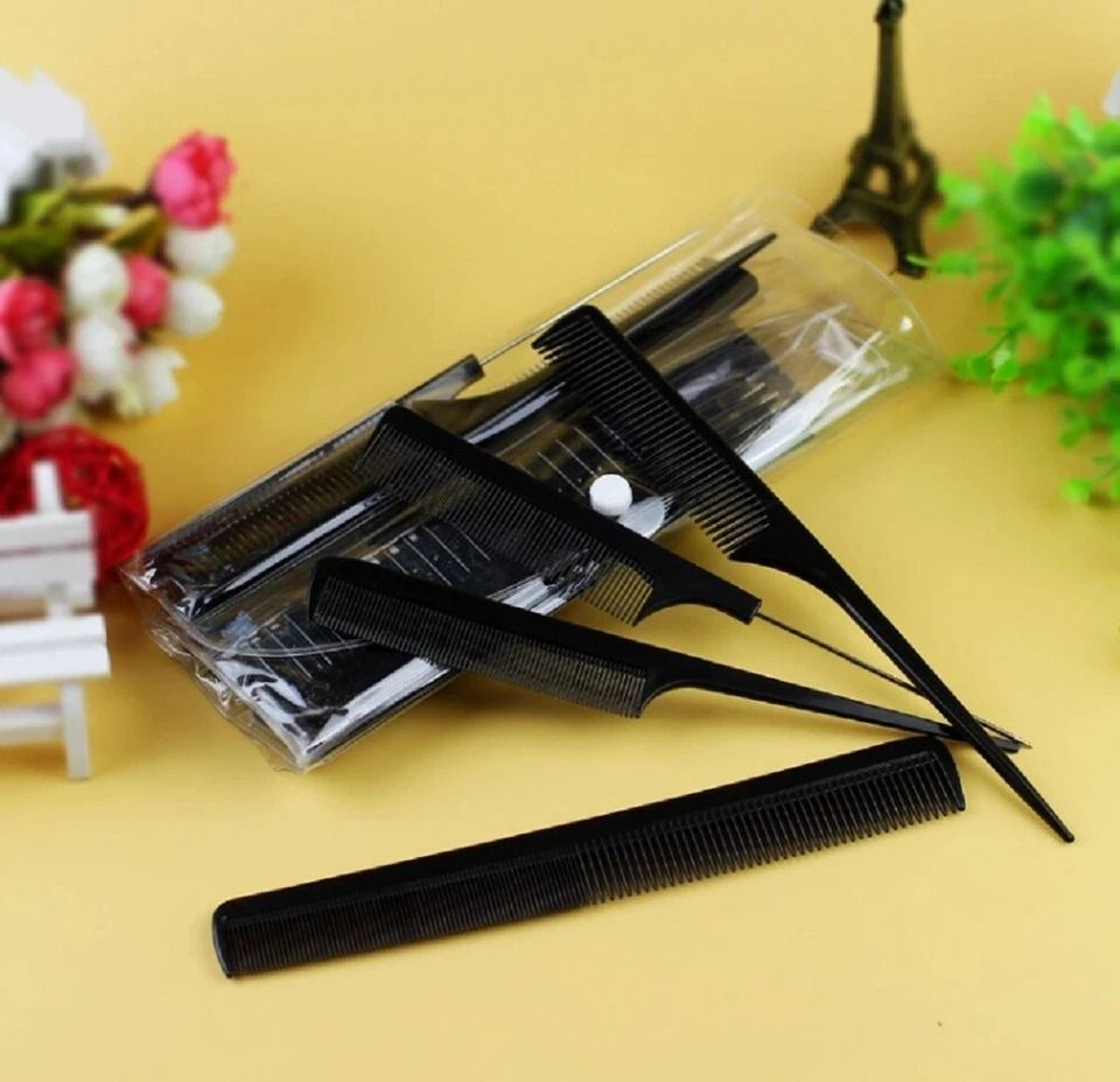 Professional Salon Hair Styling Comb Set Barber Kit For Men  Women 2