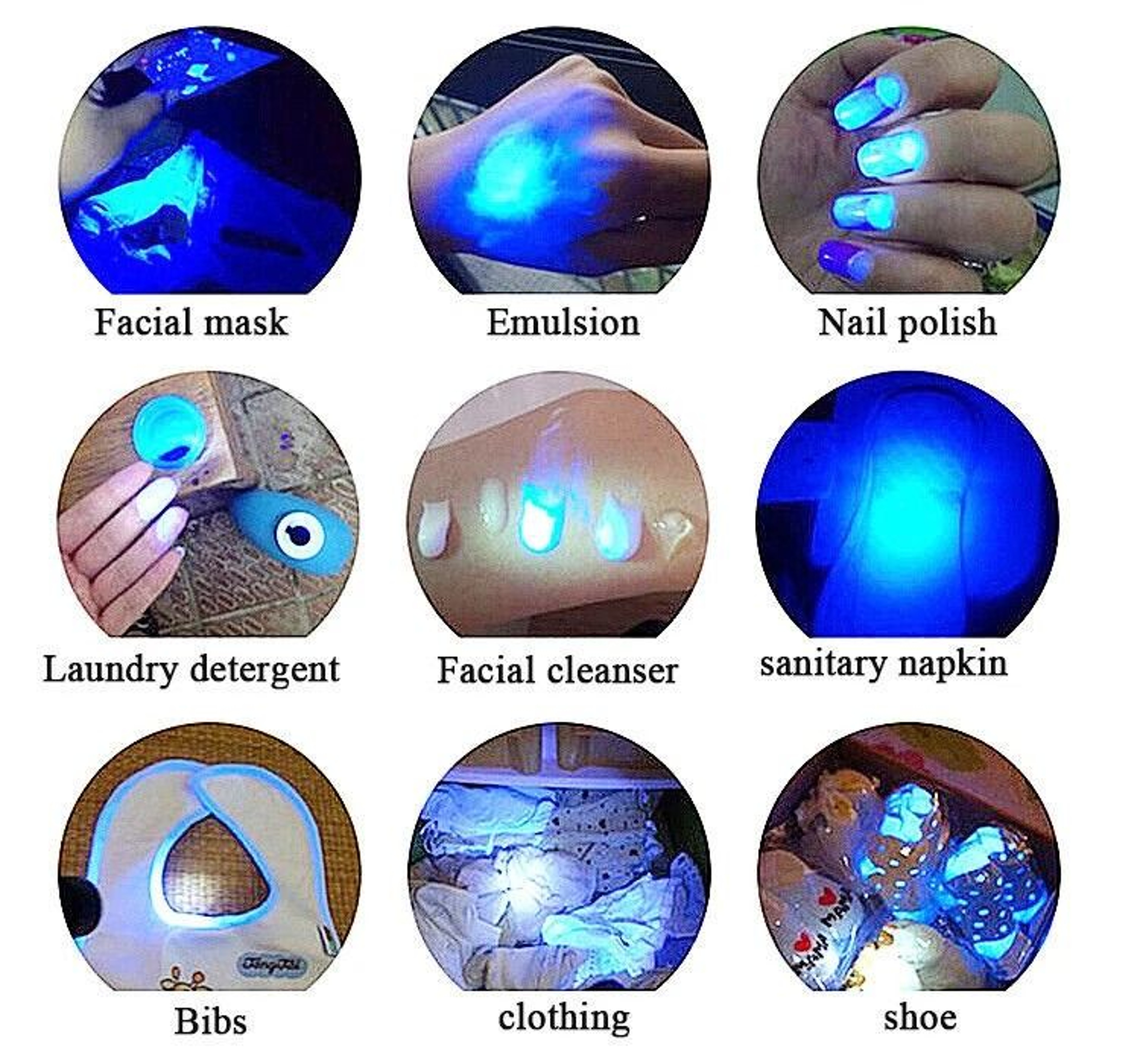 Super Bright UV Flashlight Ultra Violet Blacklight Torch With LED Lamp 7