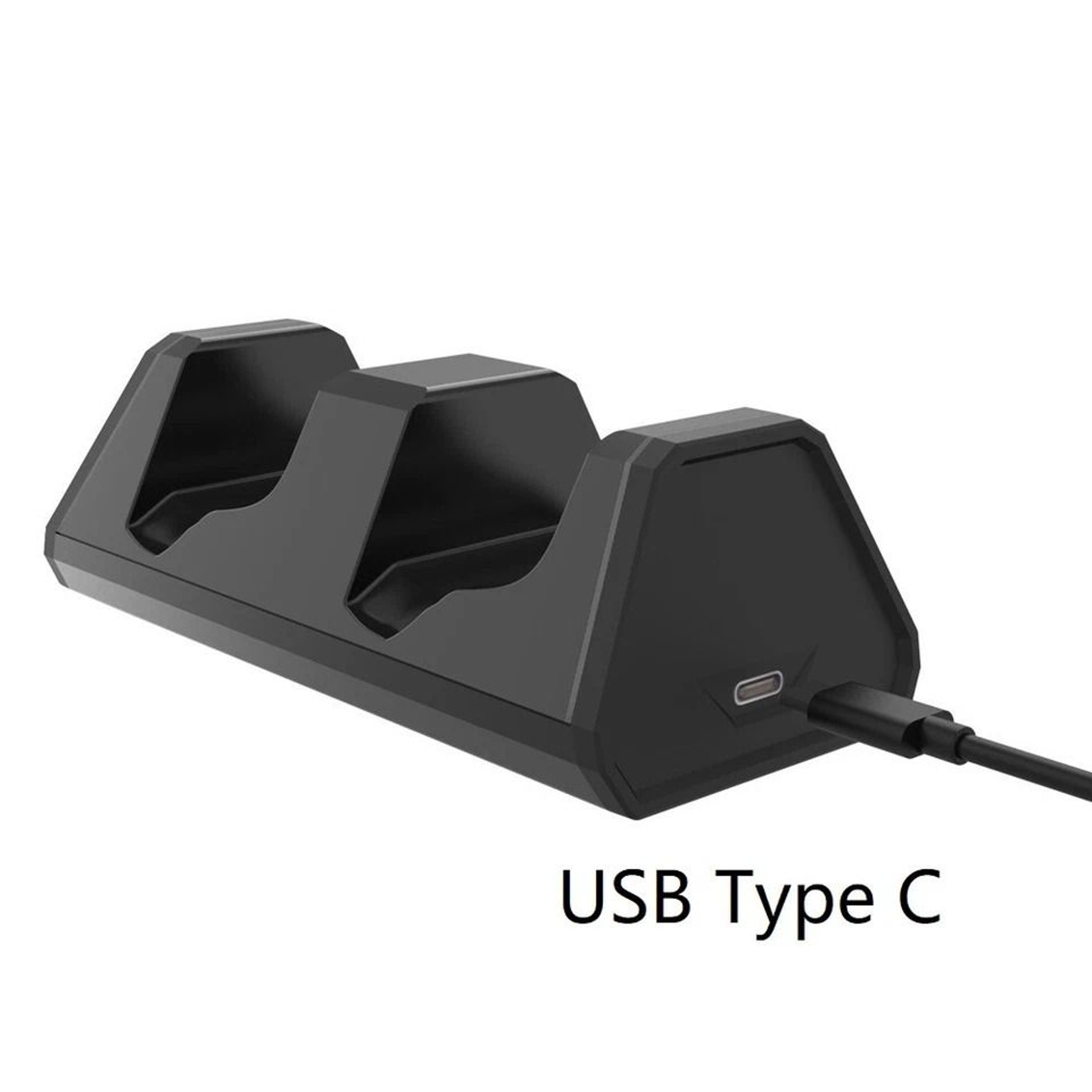 Dual Xbox Controller Charger Station Fast USB C Charging Dock 2