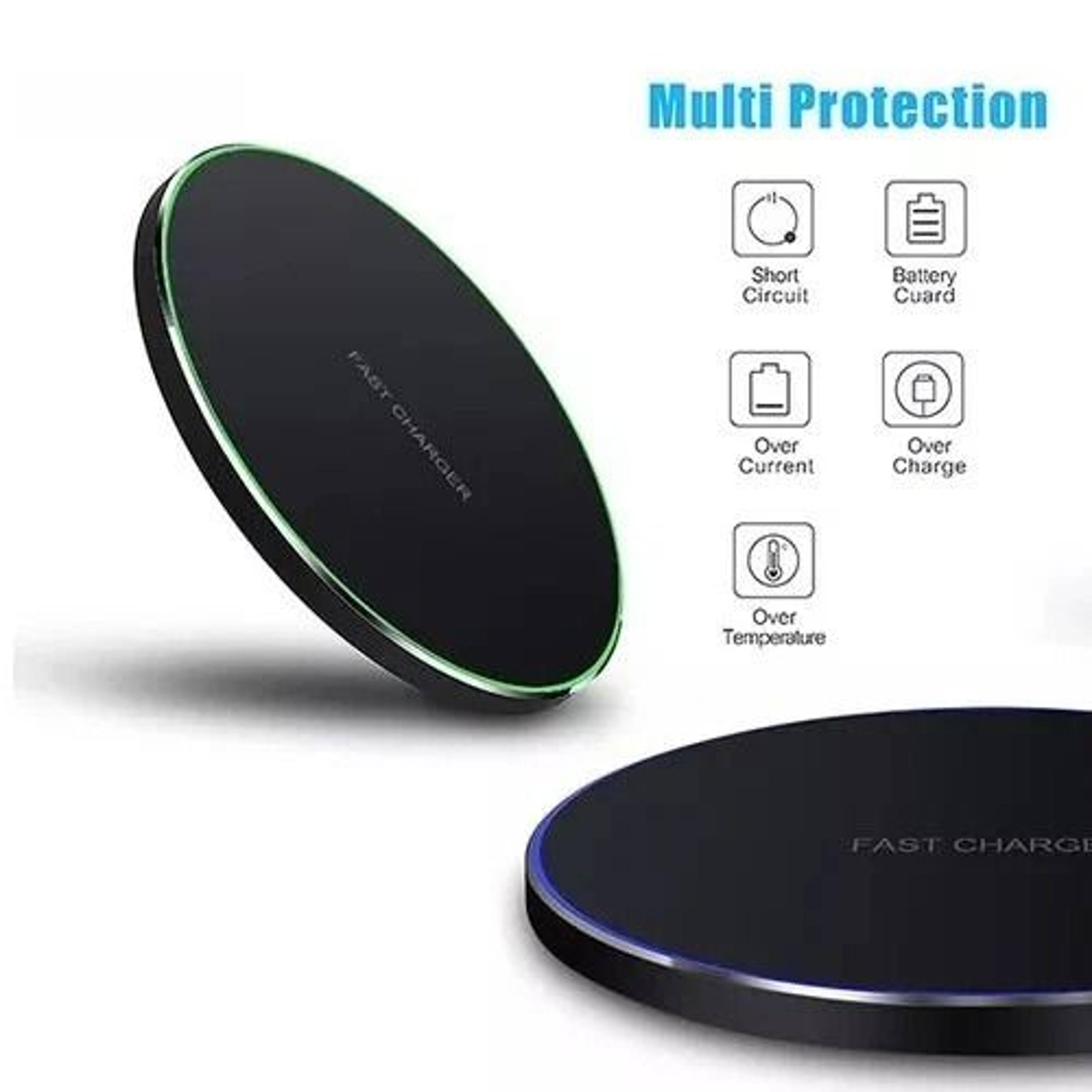 Fast Wireless Charging Pad Slim Case Friendly Charger 11