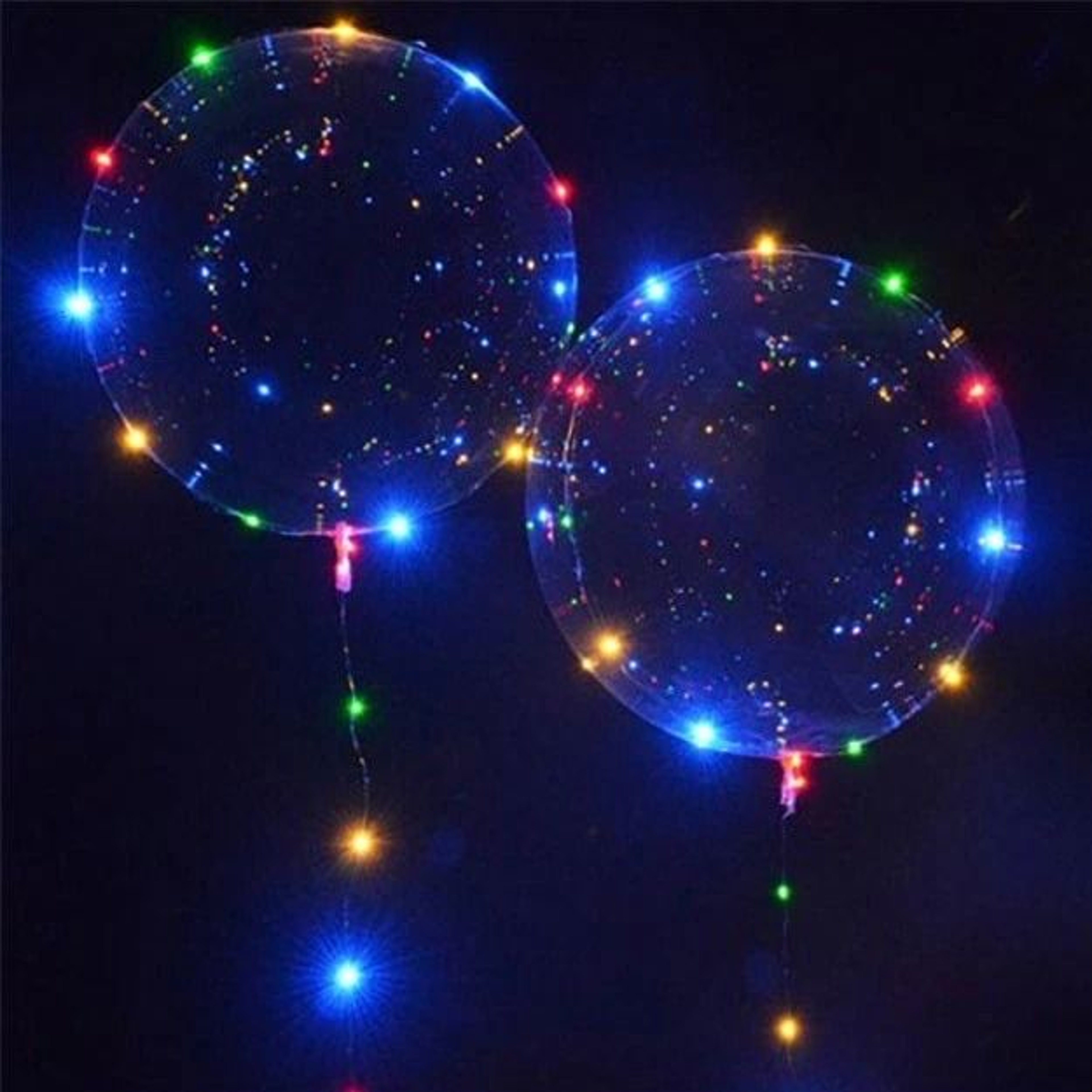 LED Light Up Balloons Clear Bobo Party Decoration With Fairy String Lights For Wedding Birthday Chr 0