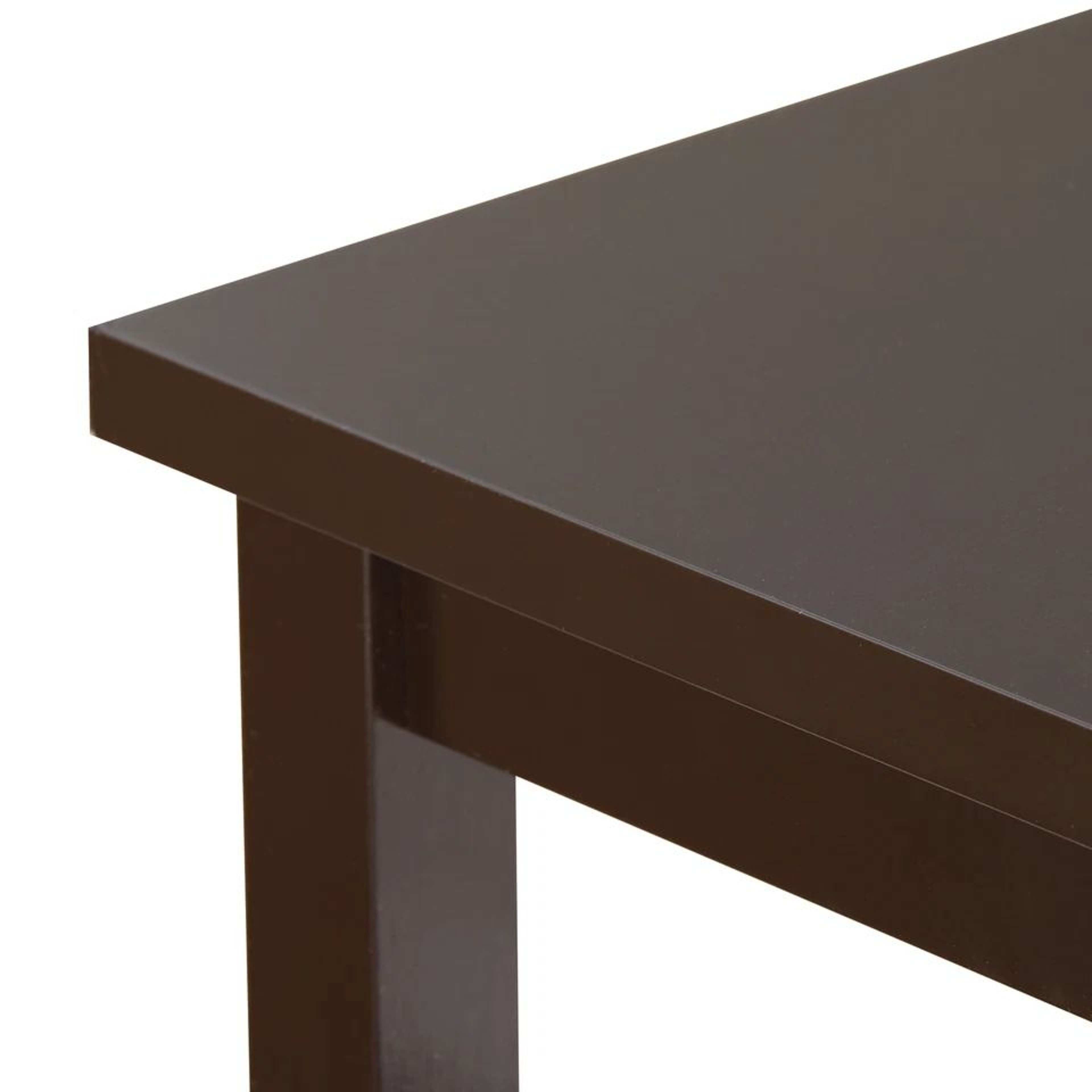 Slim Reddish Brown Narrow End Table With Drawer Storage And Shelf For Small Spaces 1