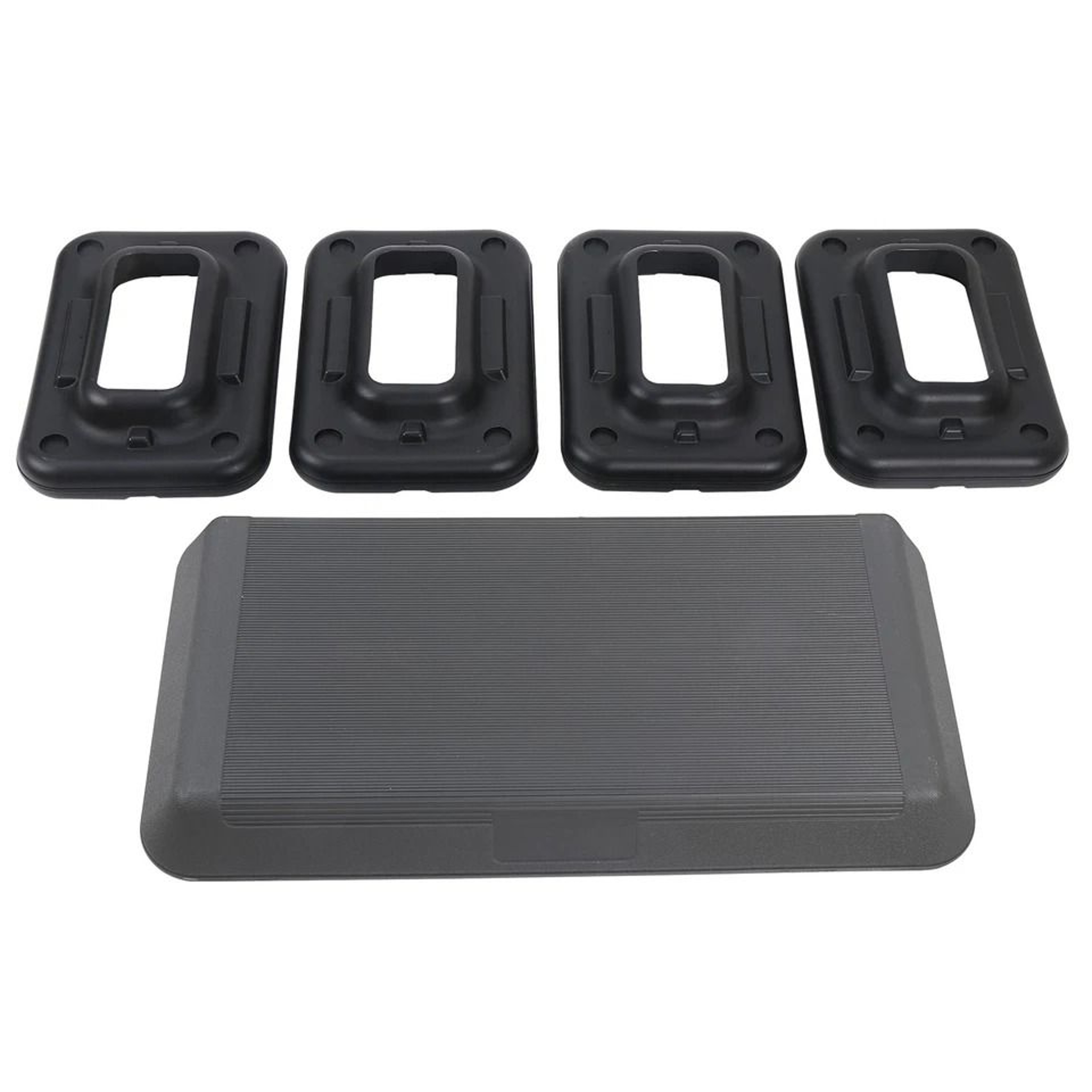 Adjustable Height Aerobic Step Platform Anti Slip Exercise Stepper For Home Cardio Workout 3