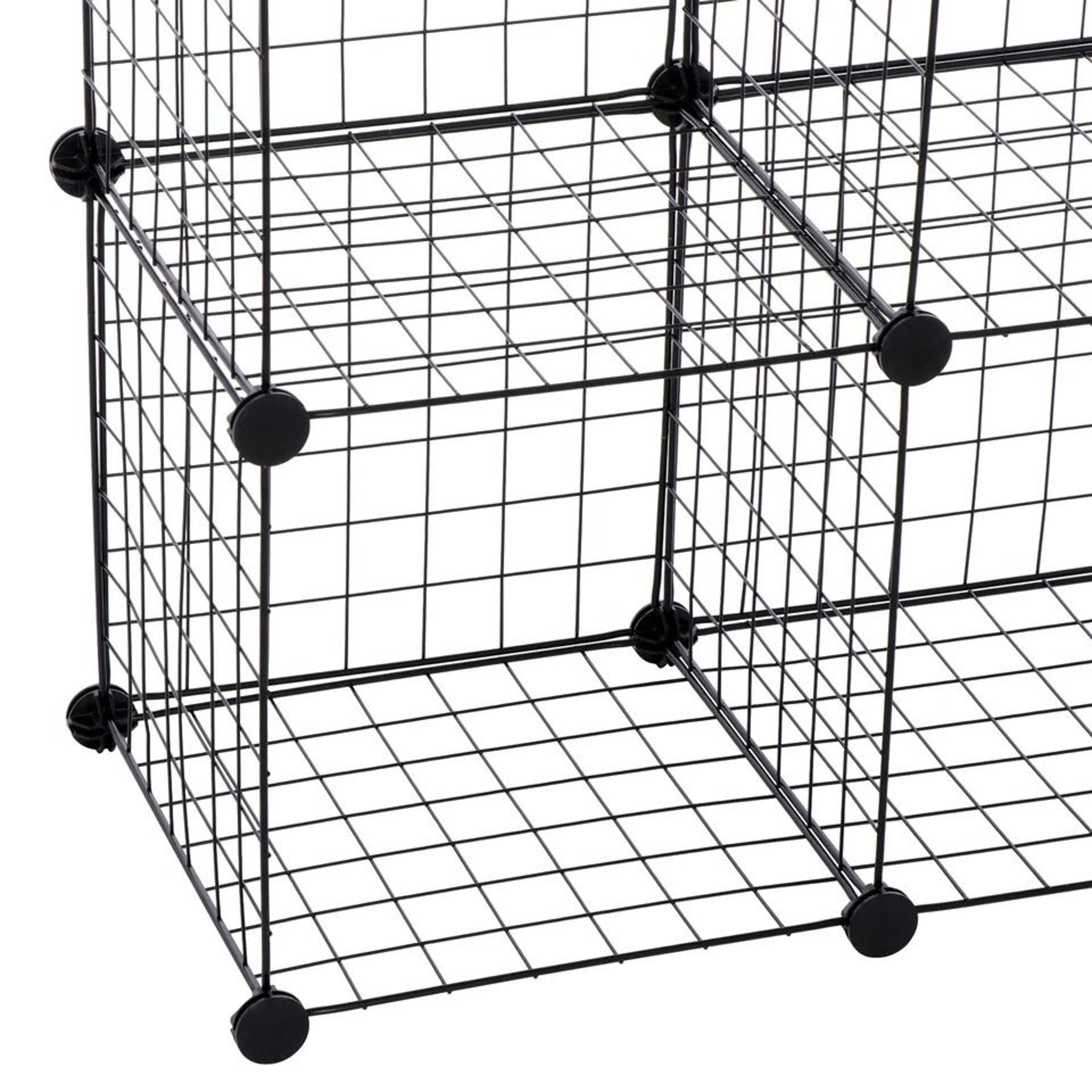 Adjustable Wire Cube Storage Organizer Modular DIY Cube Shelving Unit For Home  Closet 4