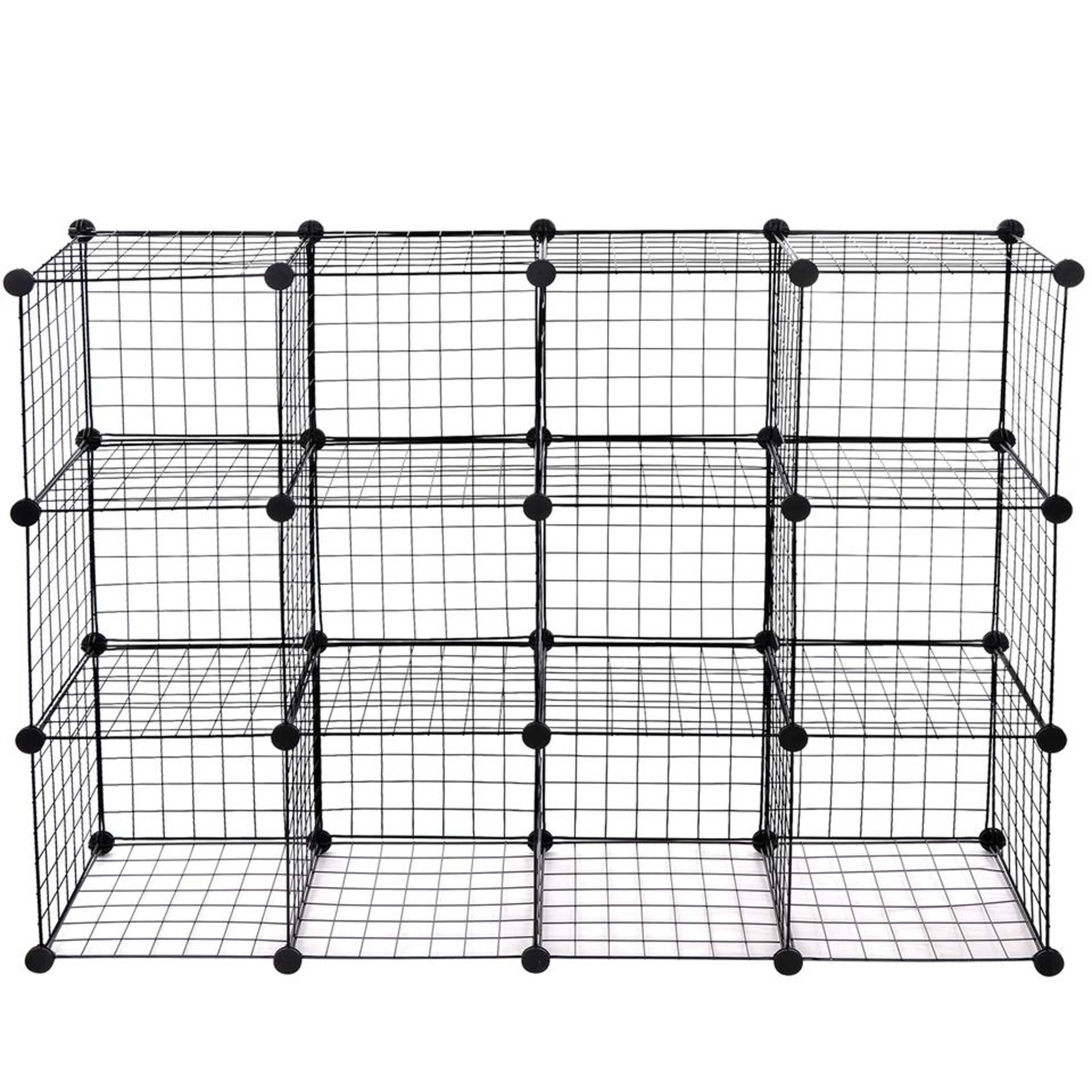 Adjustable Wire Cube Storage Organizer Modular DIY Cube Shelving Unit For Home  Closet 5