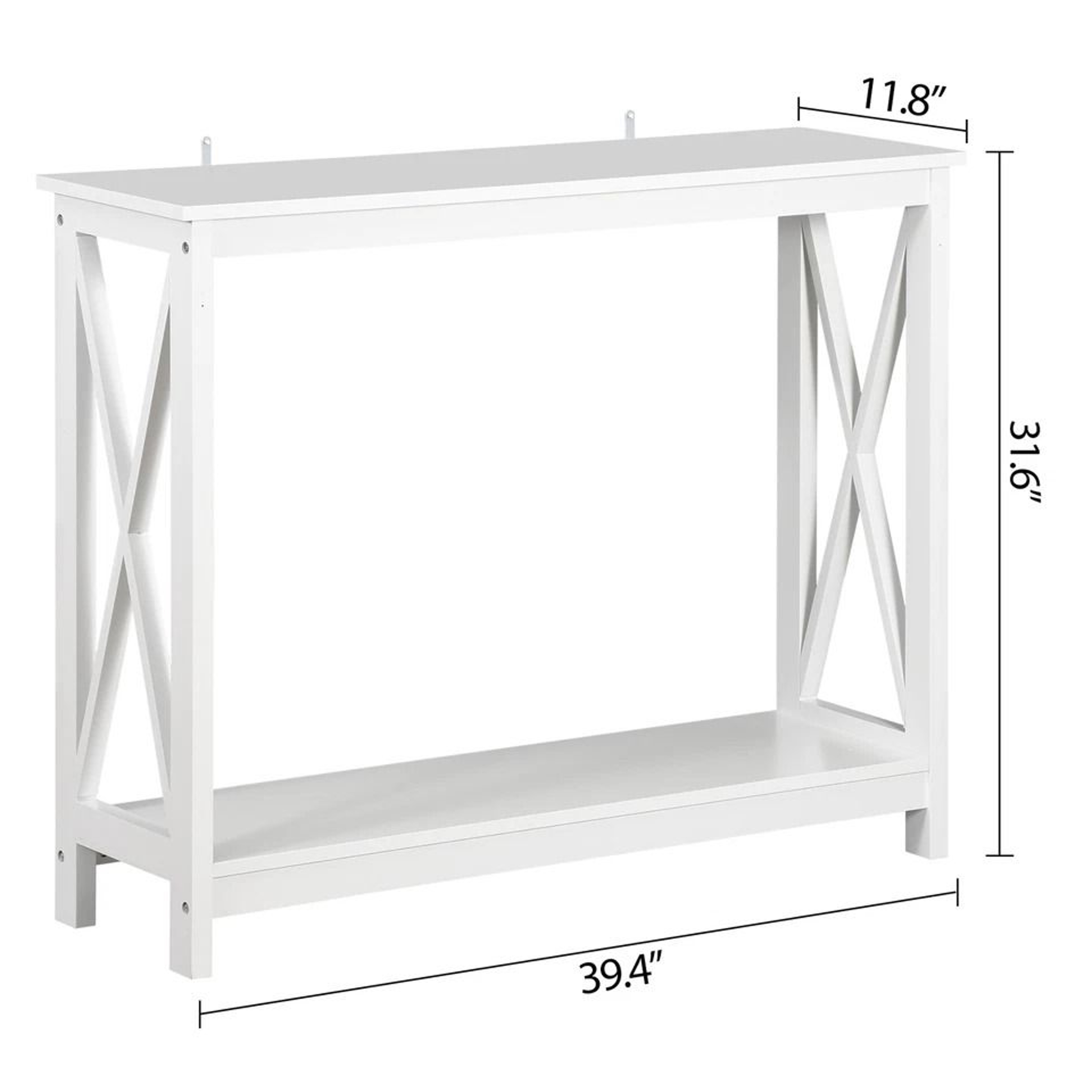 Slim Entryway Console Table With Storage Shelf Narrow Console Table Modern Sofa Accent 4