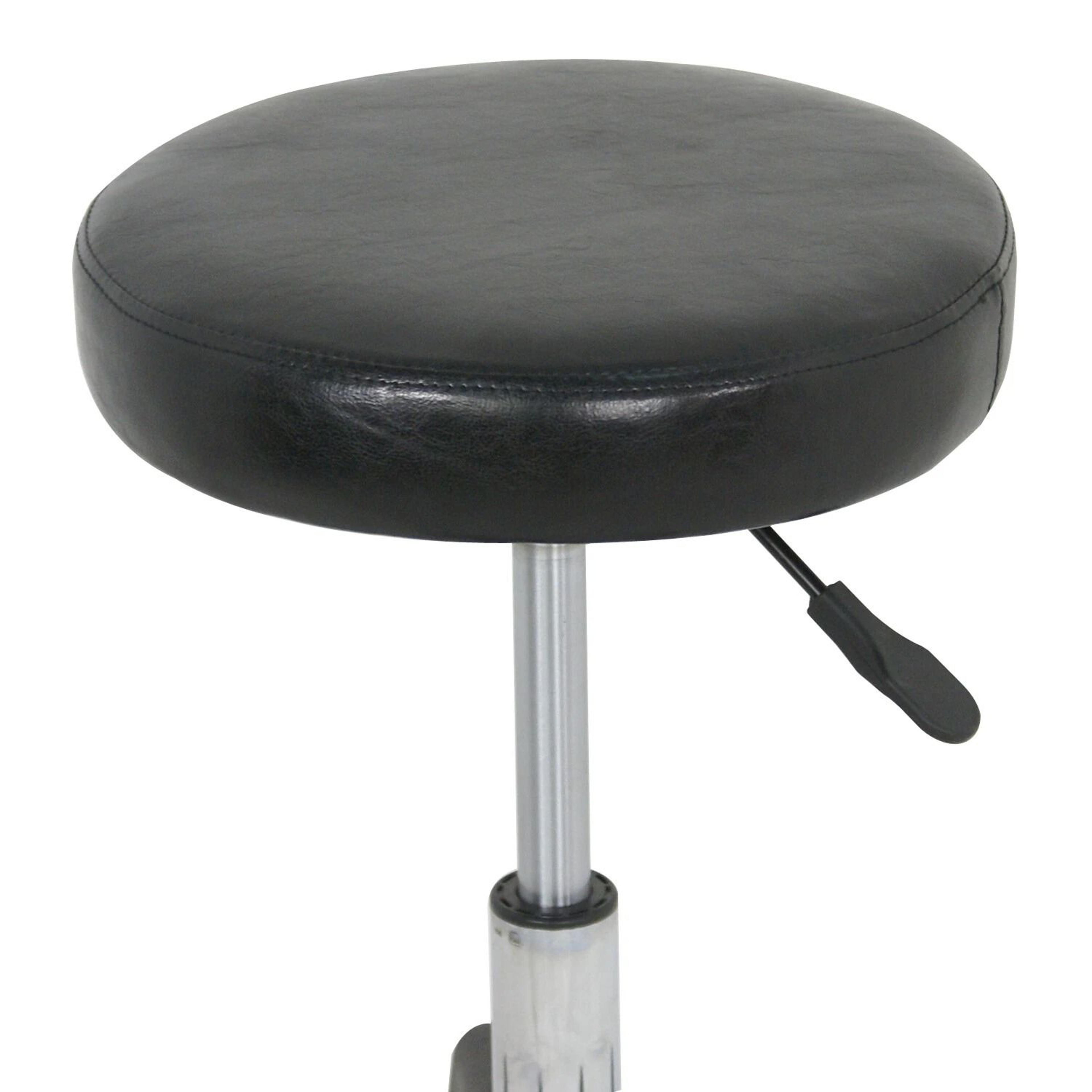 Adjustable Hydraulic Salon Stool Rolling Swivel Spa Chair With Wheels For Tattoo Massage 6
