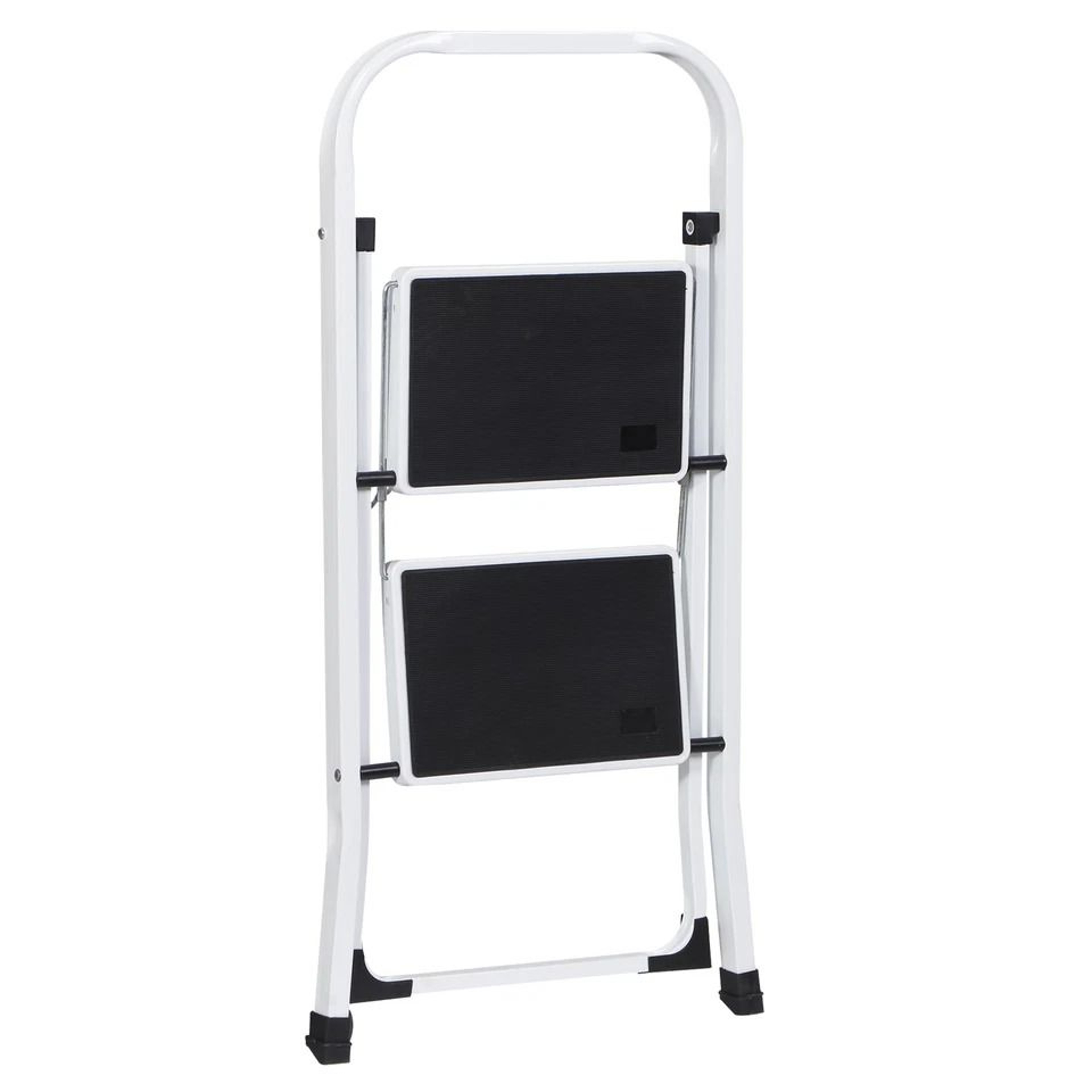 Heavy Duty Folding Step Ladder With Anti Slip Pedal Portable Steel Step Stool Ladder For Home  Kitc 1