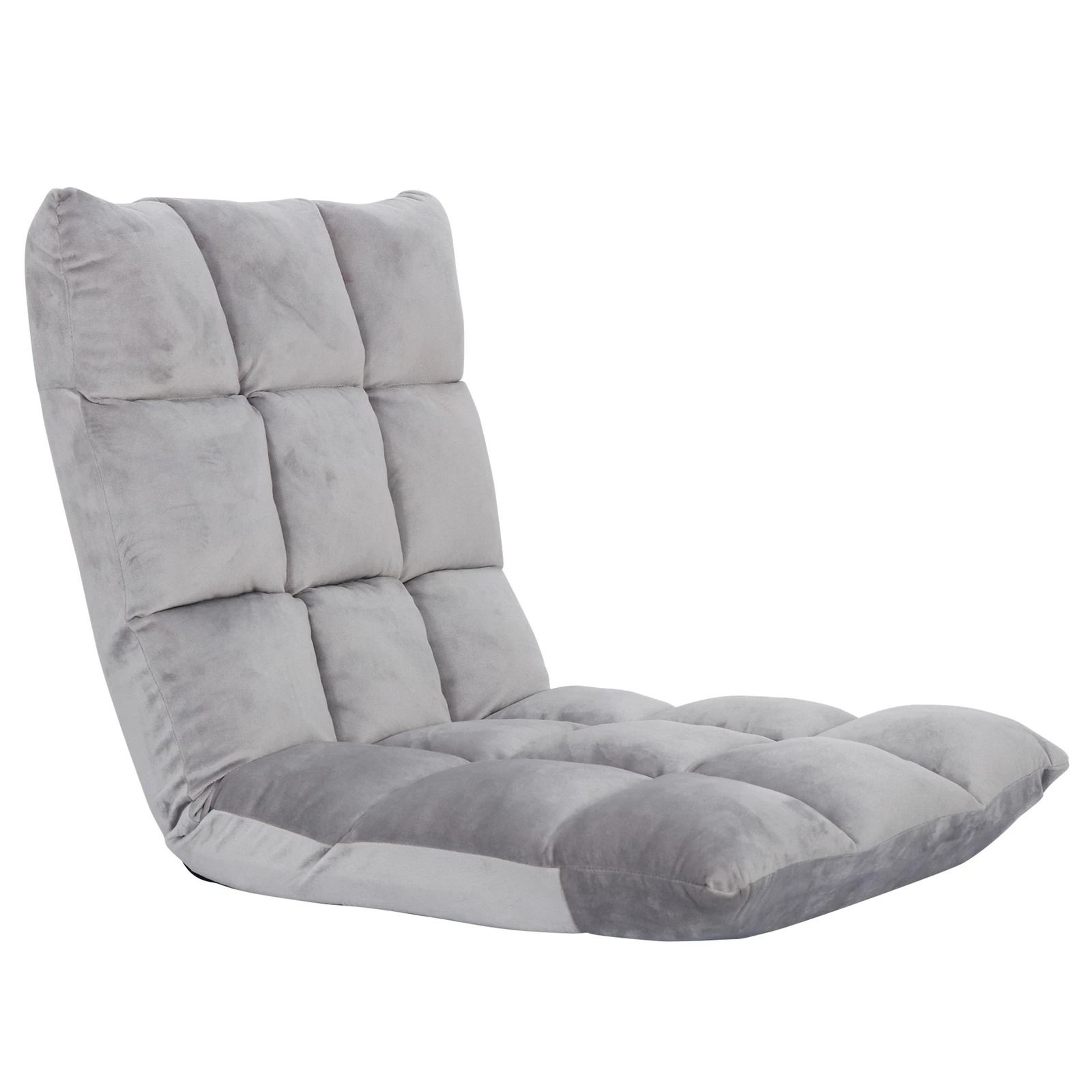 Adjustable Floor Chair Memory Foam Gaming Sofa With Back Support For Meditation  Relaxation 8
