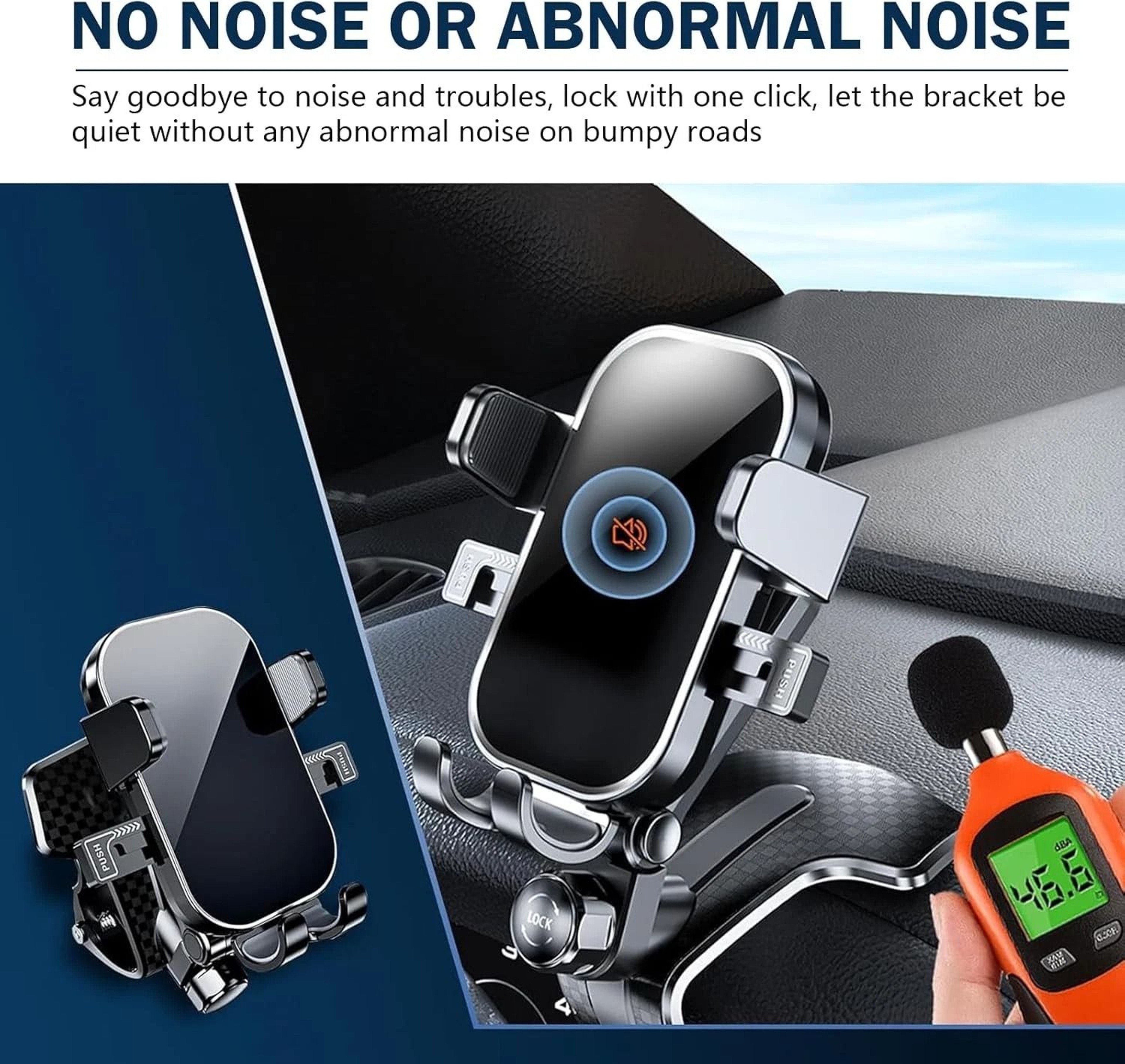 Universal Car Dashboard Mount Holder Stand Clamp Cradle For Cell Phone 7