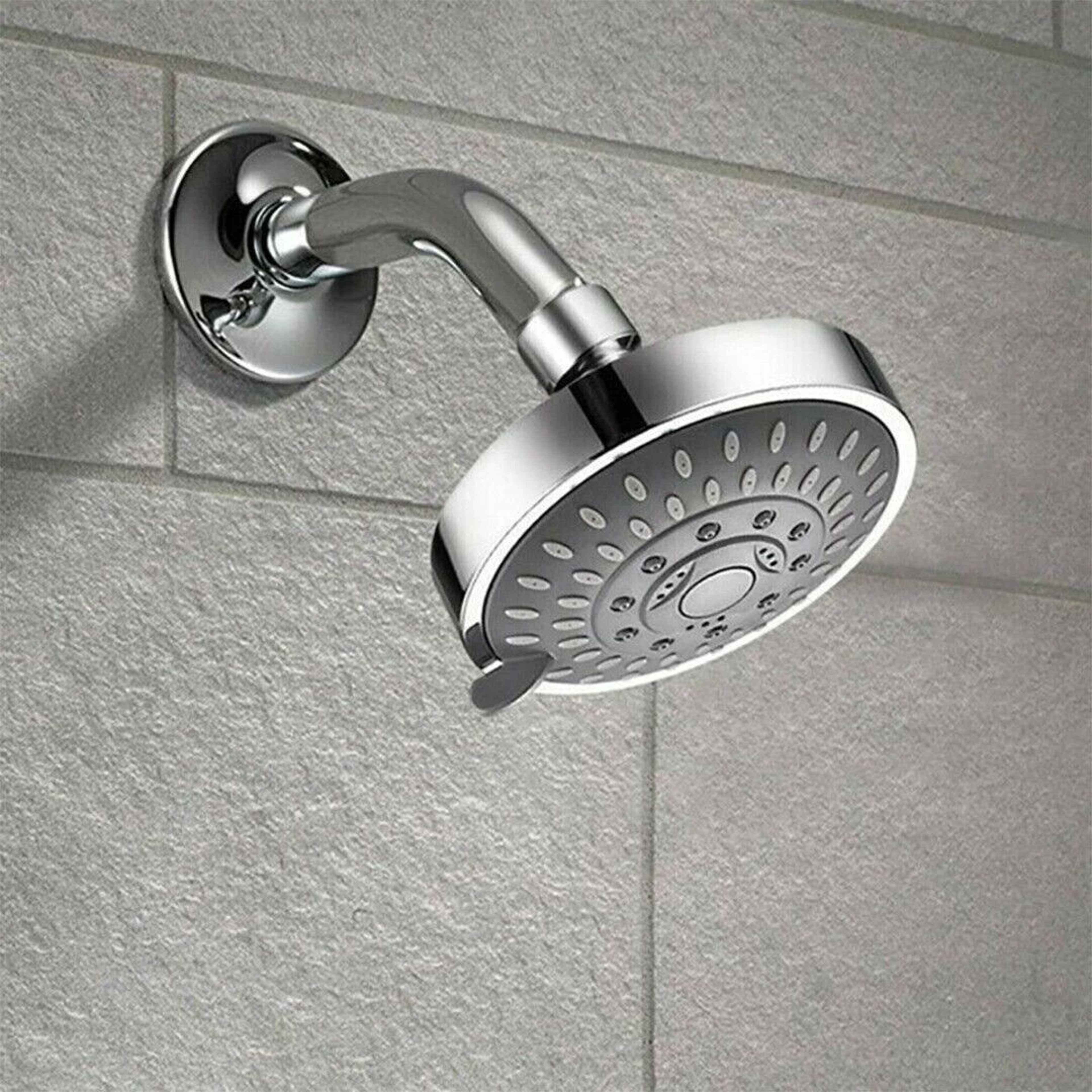 High Pressure Adjustable Handheld Shower Head Top Spray Bath Showerhead With MultinSettings 1