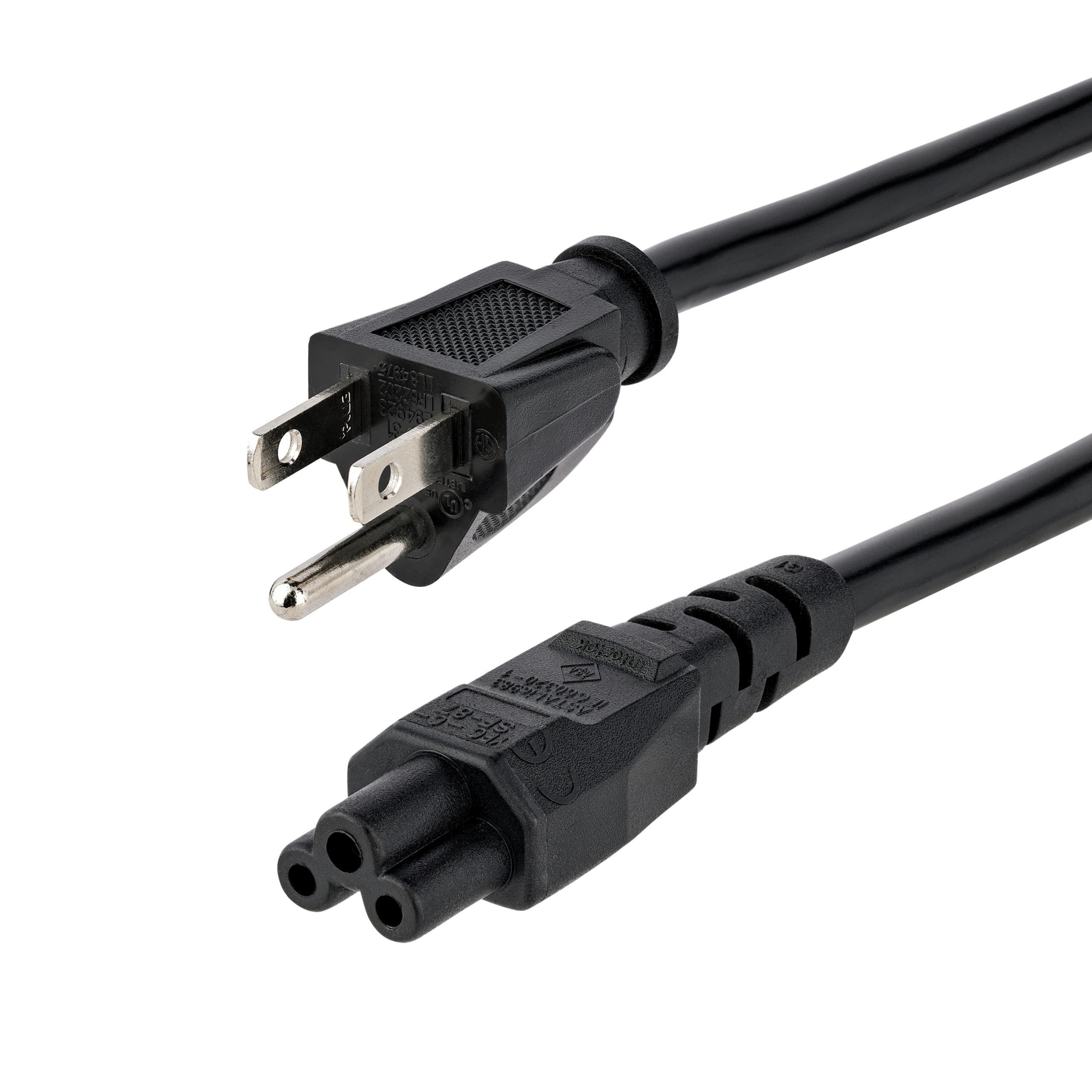StarTech Laptop Power Cord Durable Standard Adapter For Home  Office Use 0