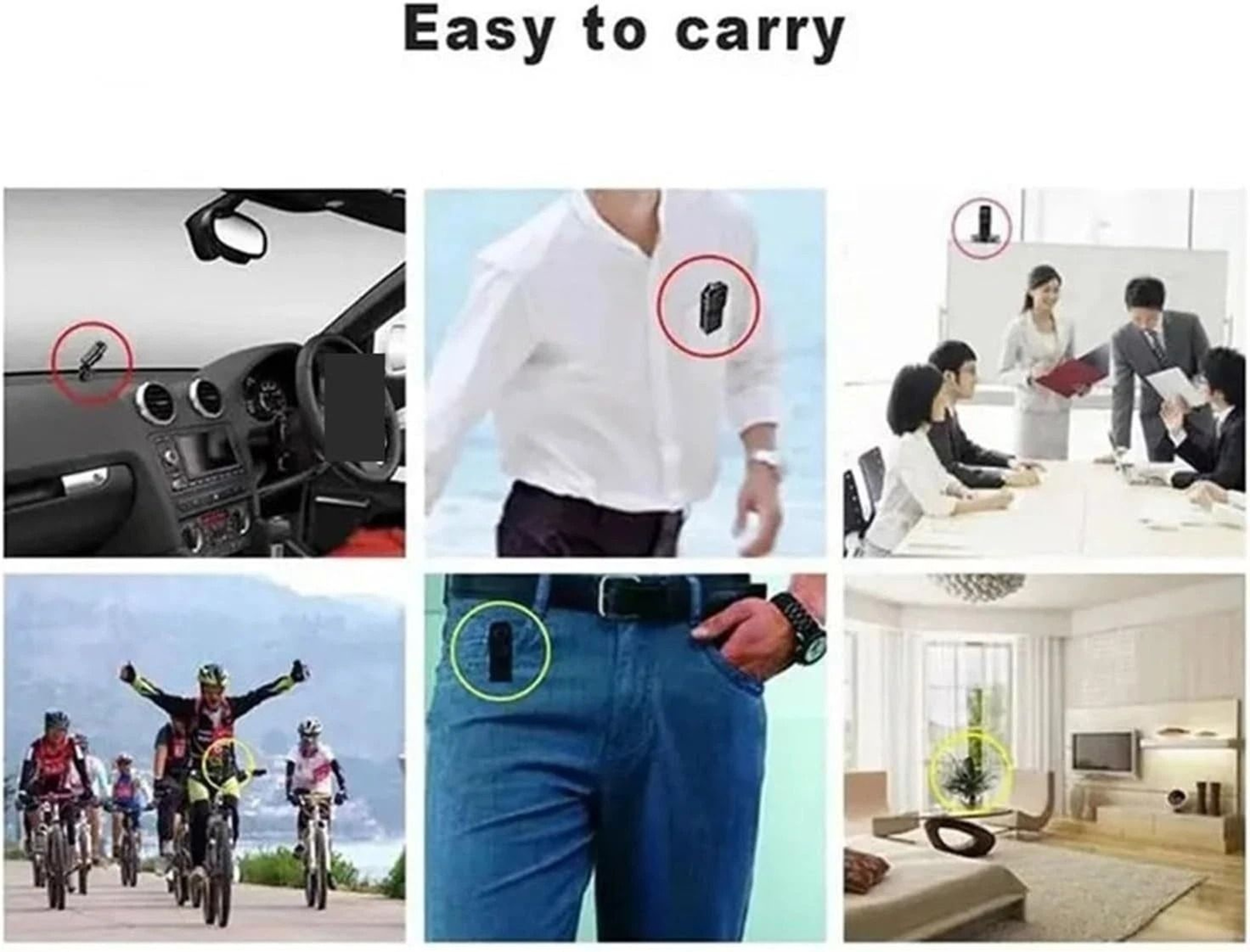 Mini Police Body Camera With HD 1080P Video IR Night Vision And Clip Camcorder 16