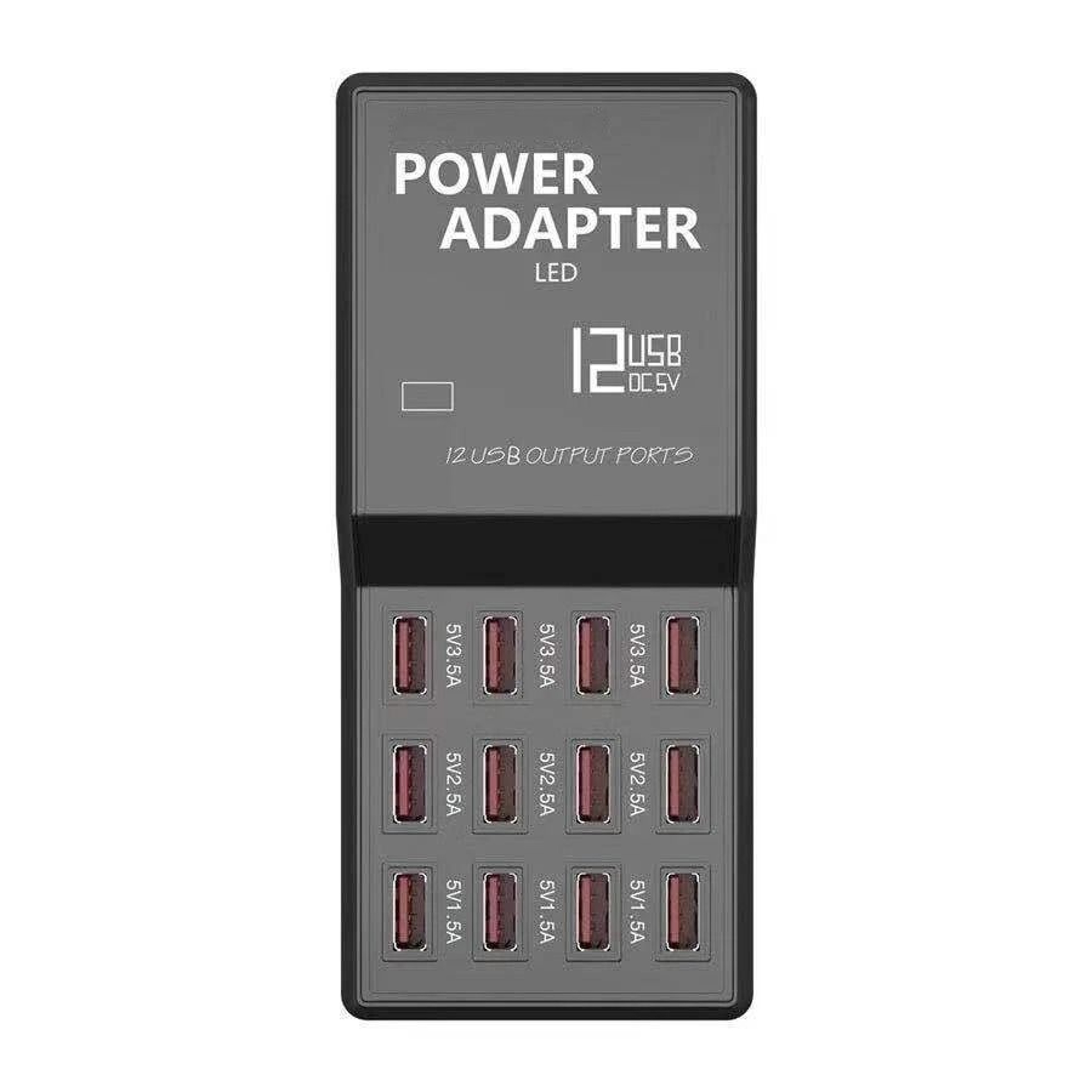 USB Charger Station For Multiple Devices Desktop Phone Organizer 5