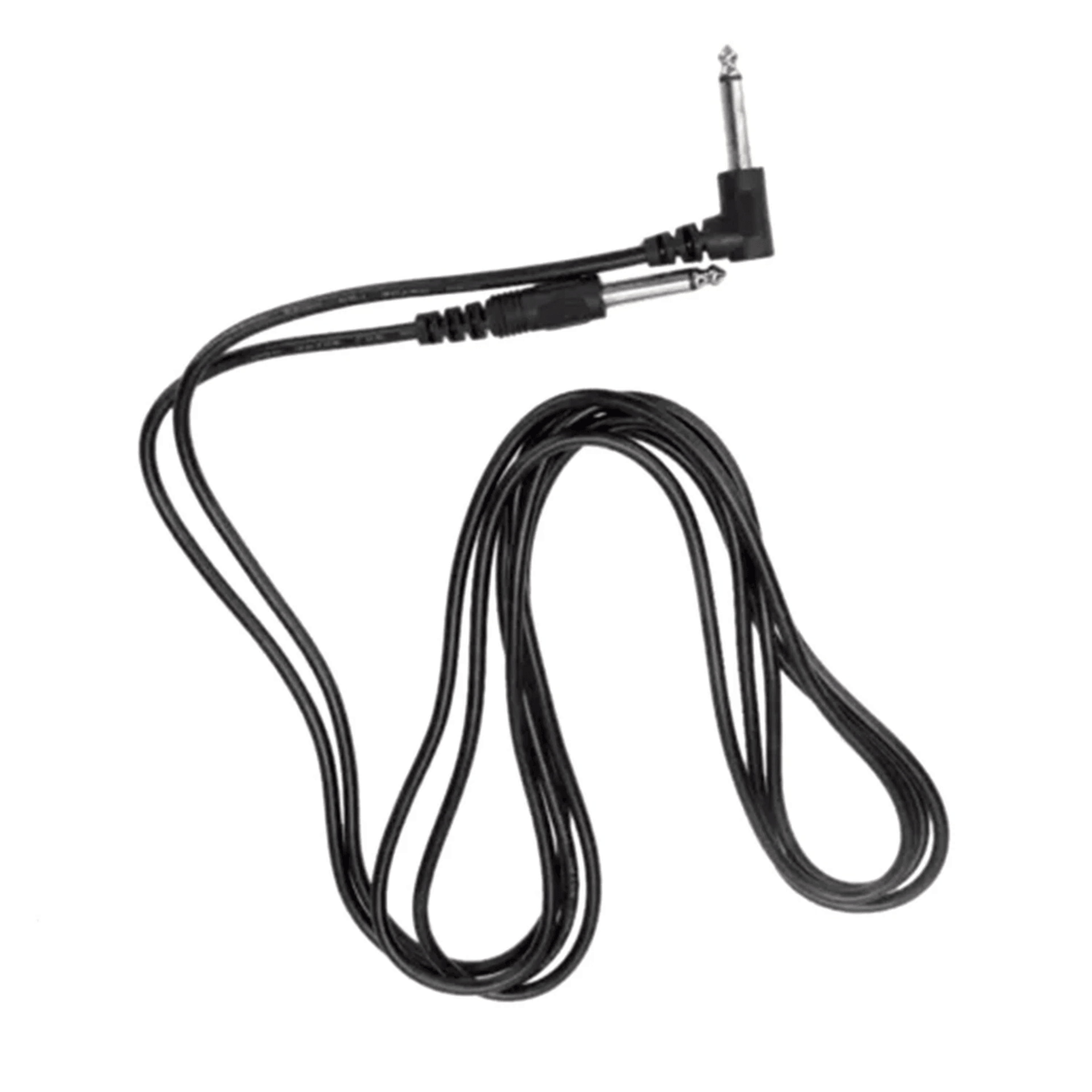 2Pack 10ft Guitar Cable Right Angle Instrument Cable Durable Amp Patch Cord 3