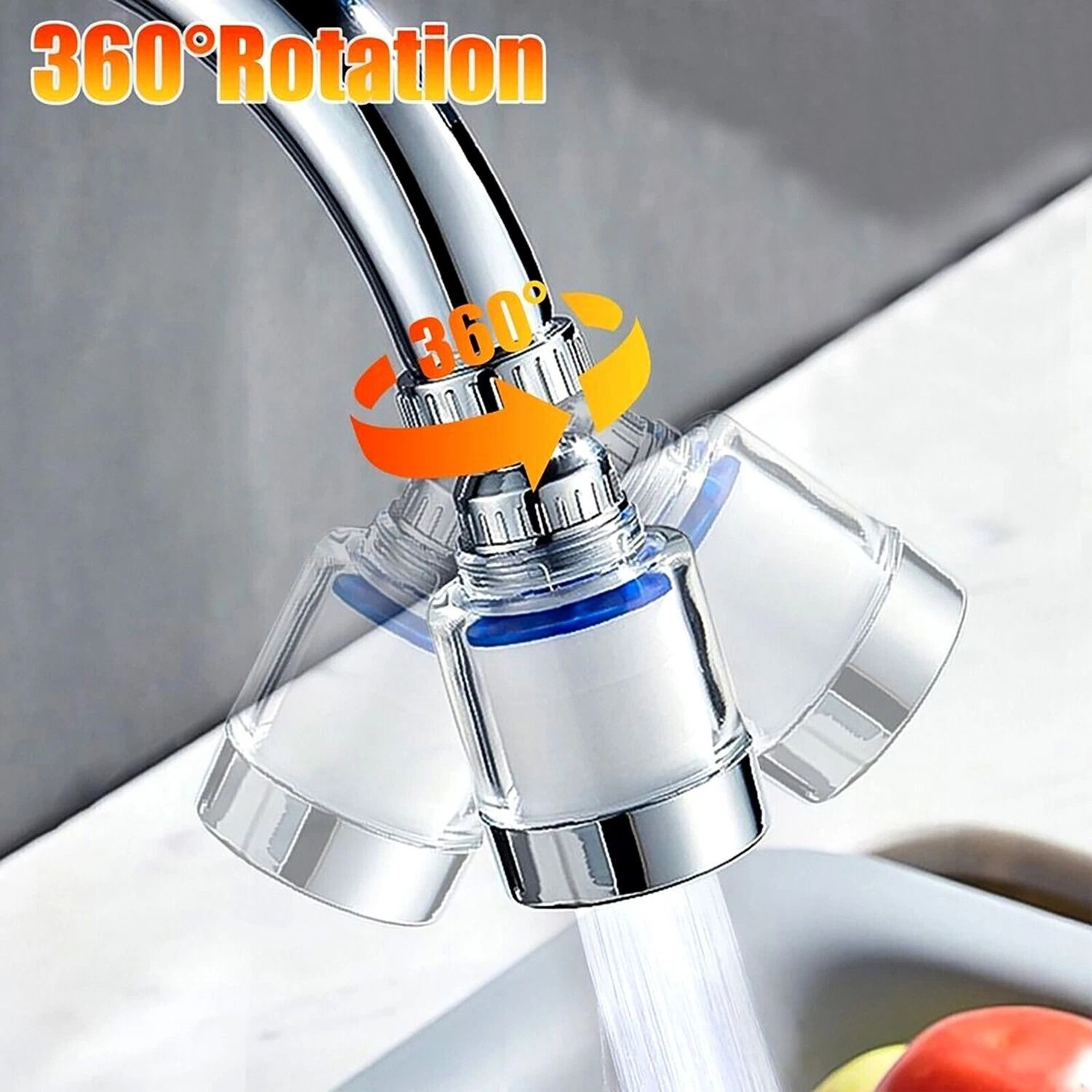 Universal Faucet Water Filter Faucet Mount Tap Purifier For Kitchen And Bathroom Sinks 2