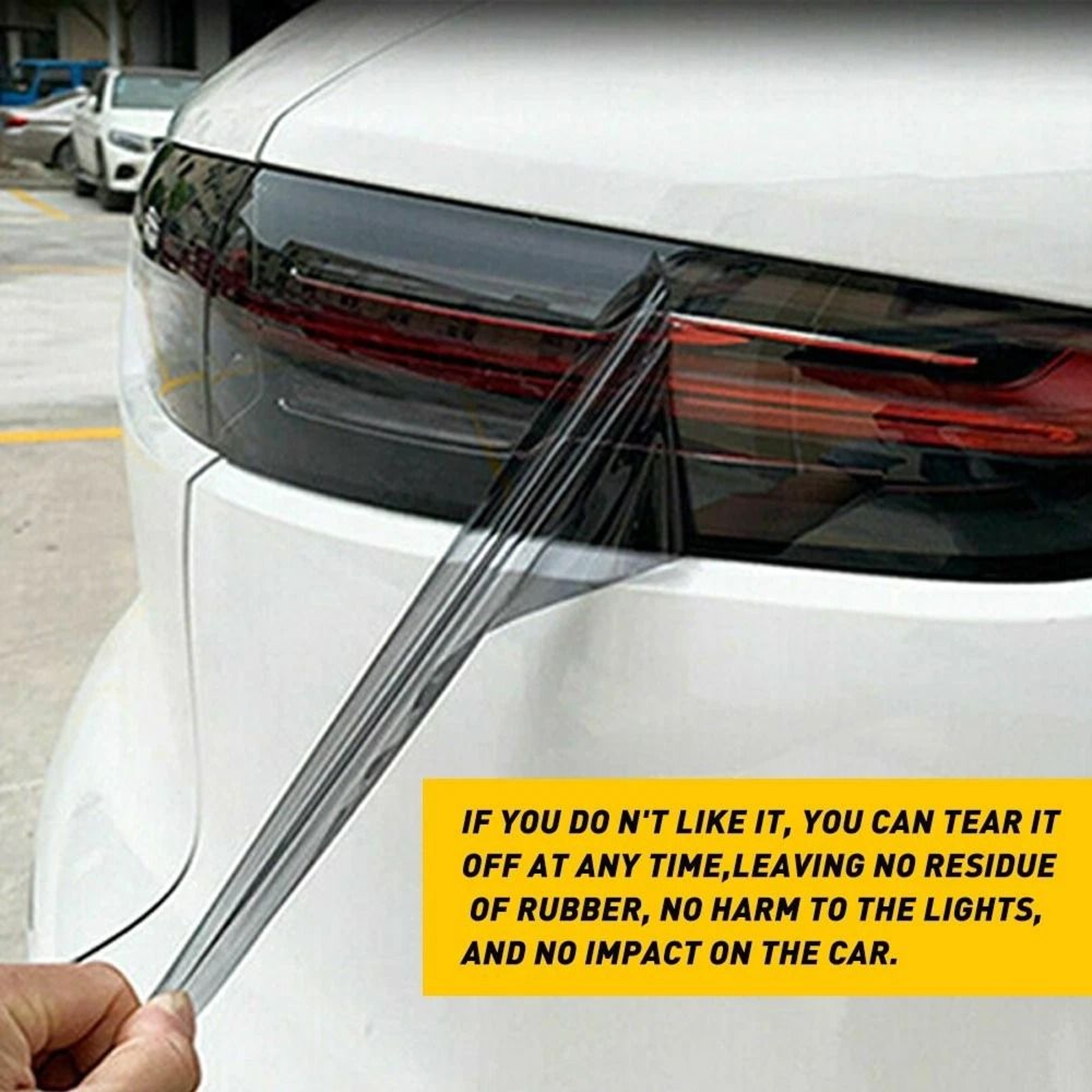 Smoke Vinyl Wrap For Headlights Taillights And Fog Lights Universal Tint Film 3