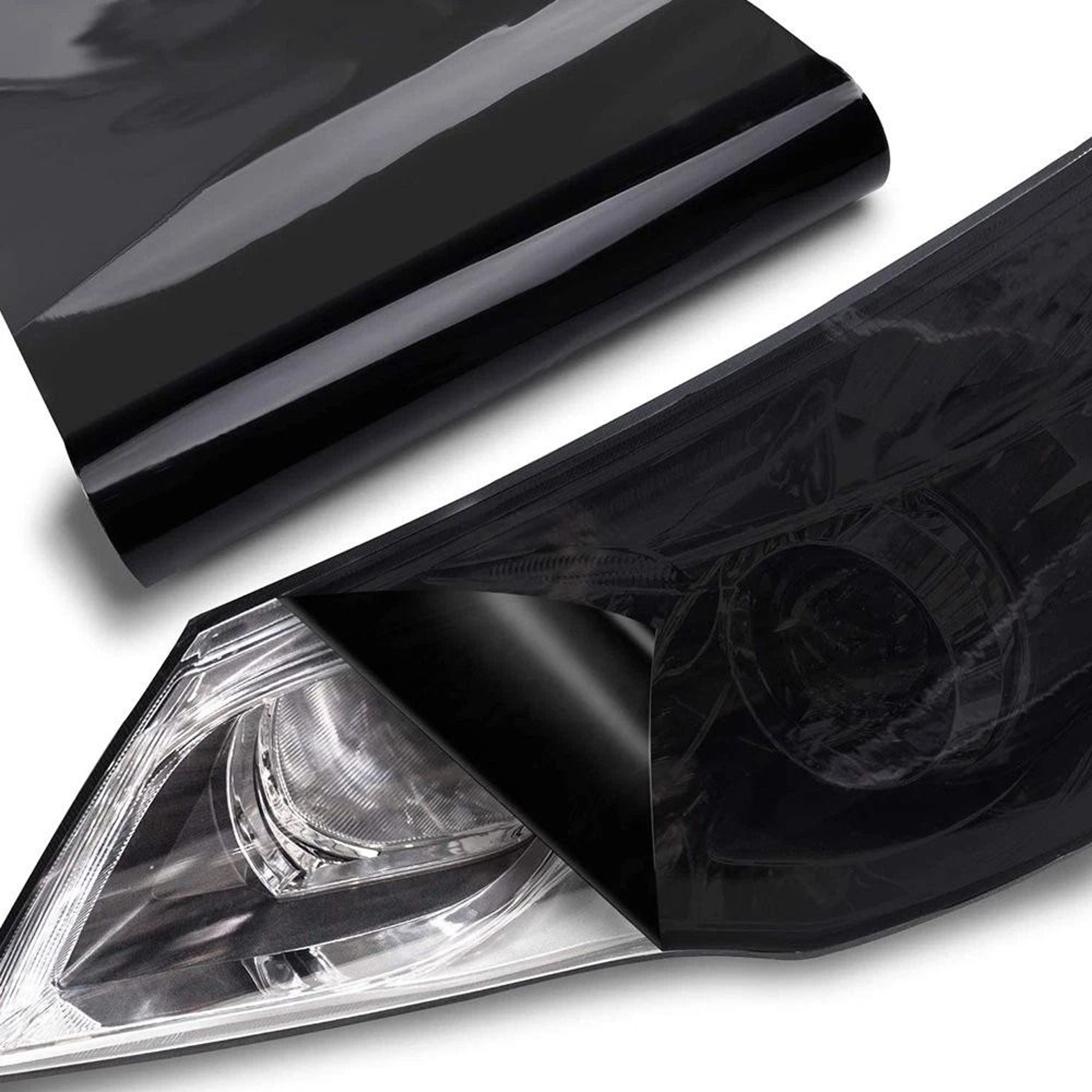 Smoke Vinyl Wrap For Headlights Taillights And Fog Lights Universal Tint Film 5