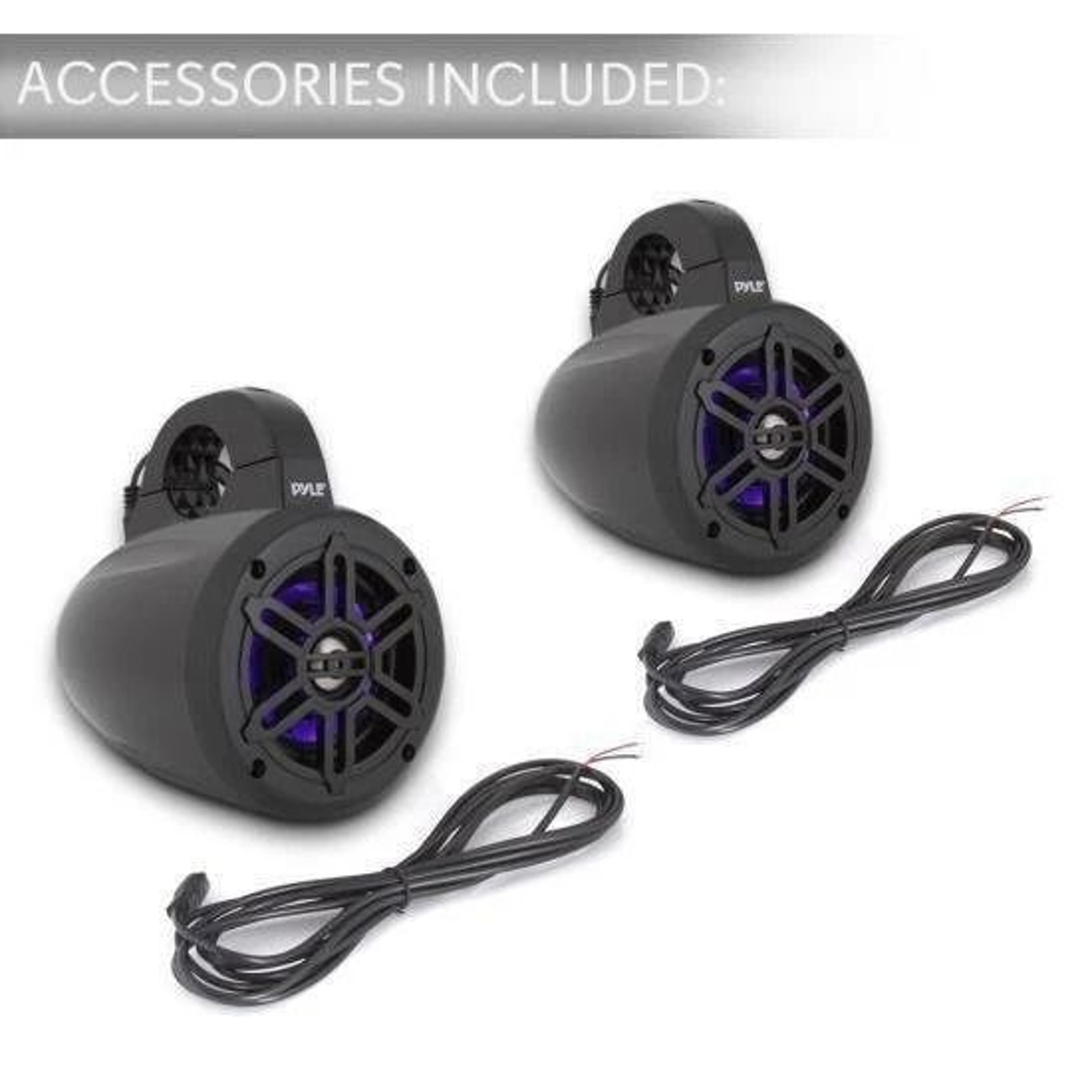 Bluetooth Marine Tower Speakers With LED Lights Speakers 3