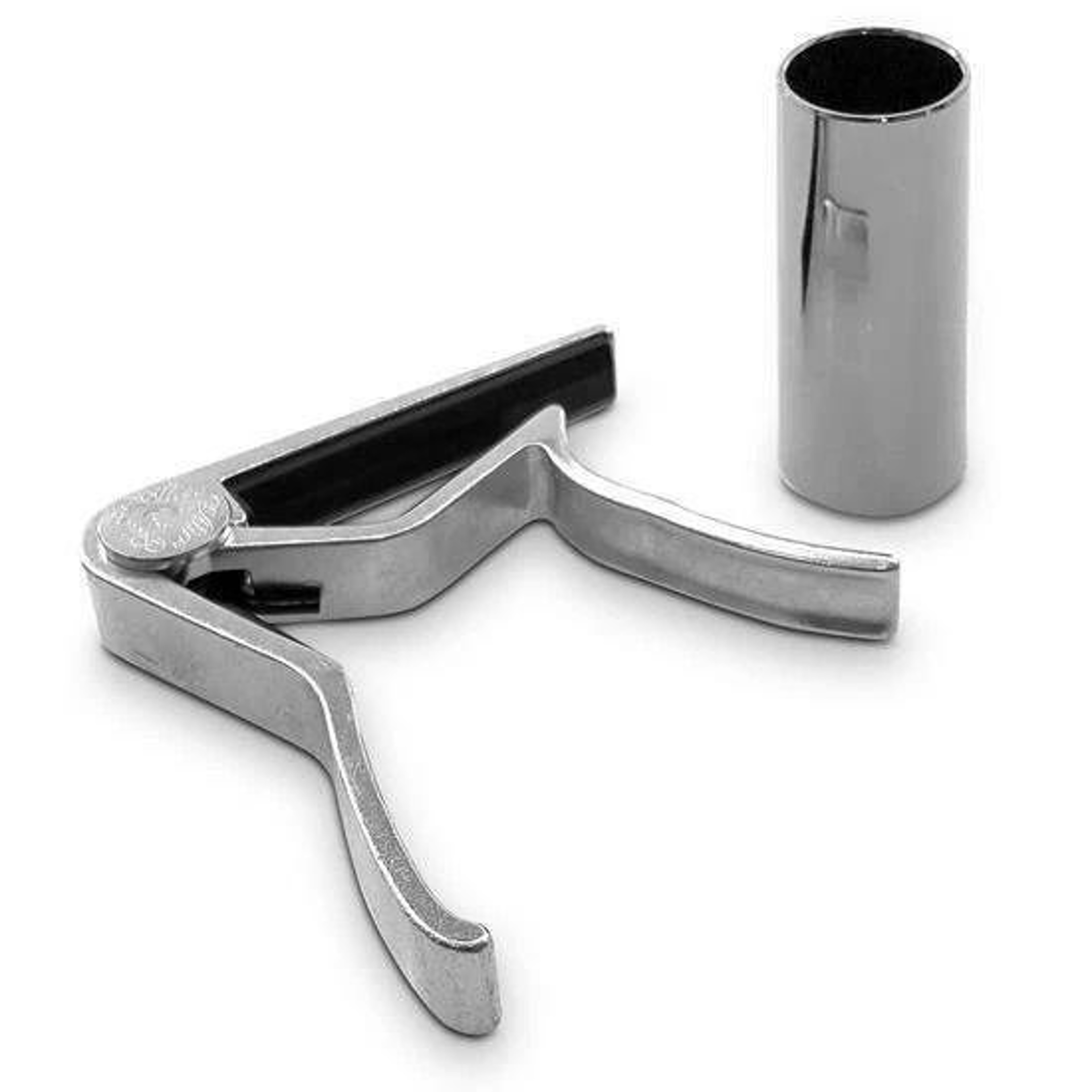 Pyle Acoustic Guitar Capo Premium Zinc Metal  Steel Slide For Easy String Action 0