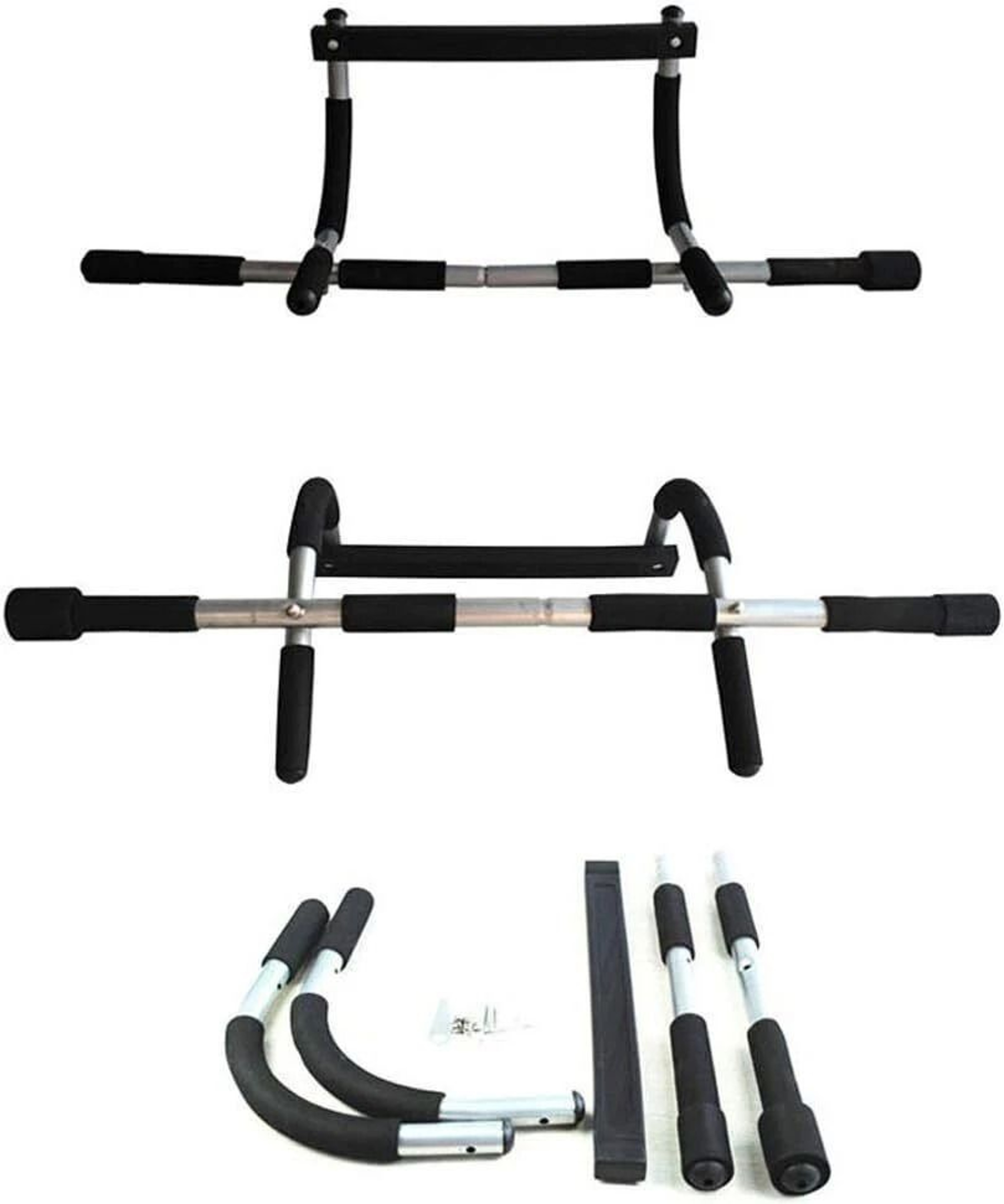 Multi Grip Doorway Pull Up Bar For Home Gym Workouts And Upper Body Training 6
