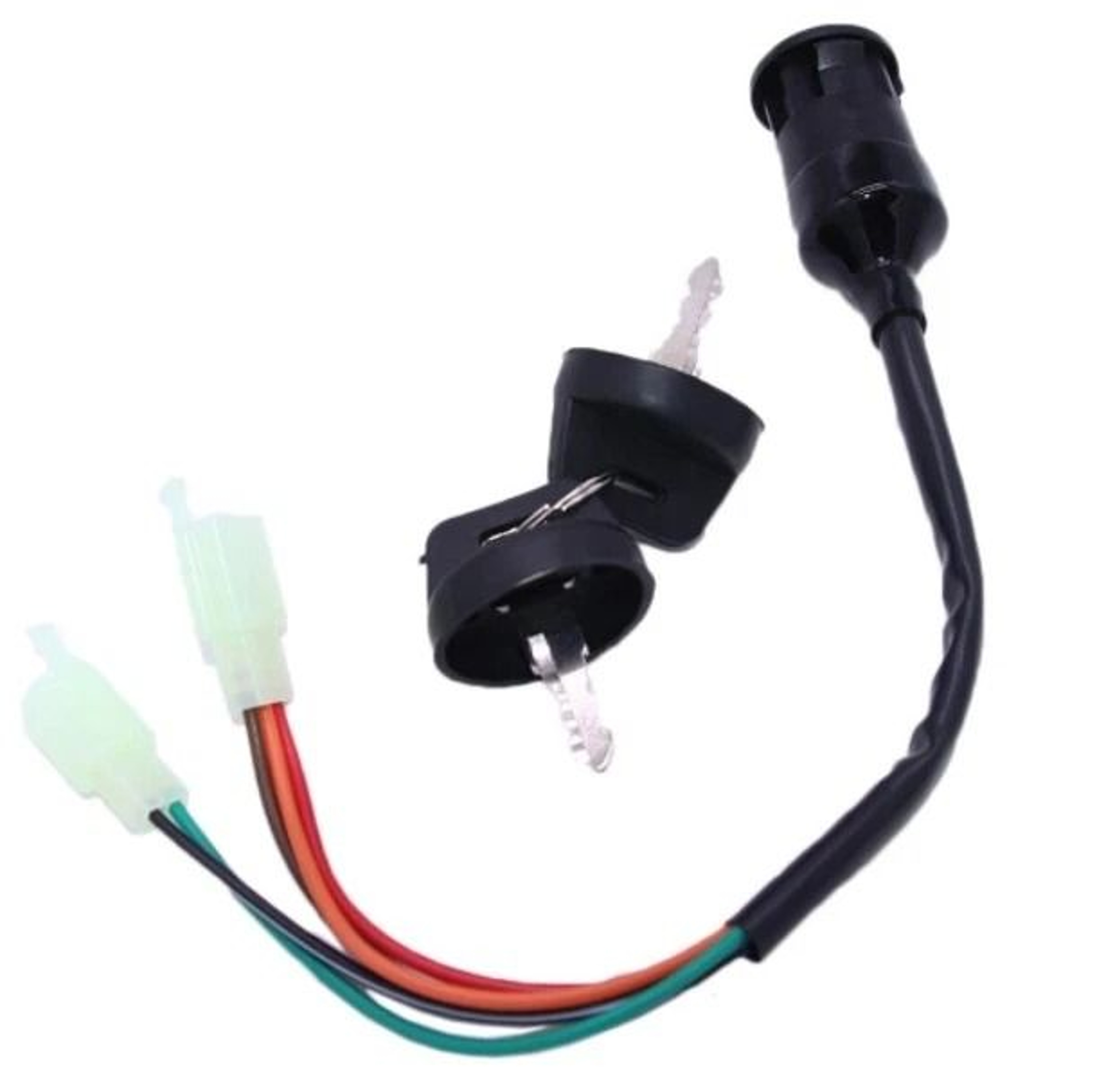 Wire Ignition Switch Door Lock For Electric Scooter Beach Buggy With Hook Plug Start 1