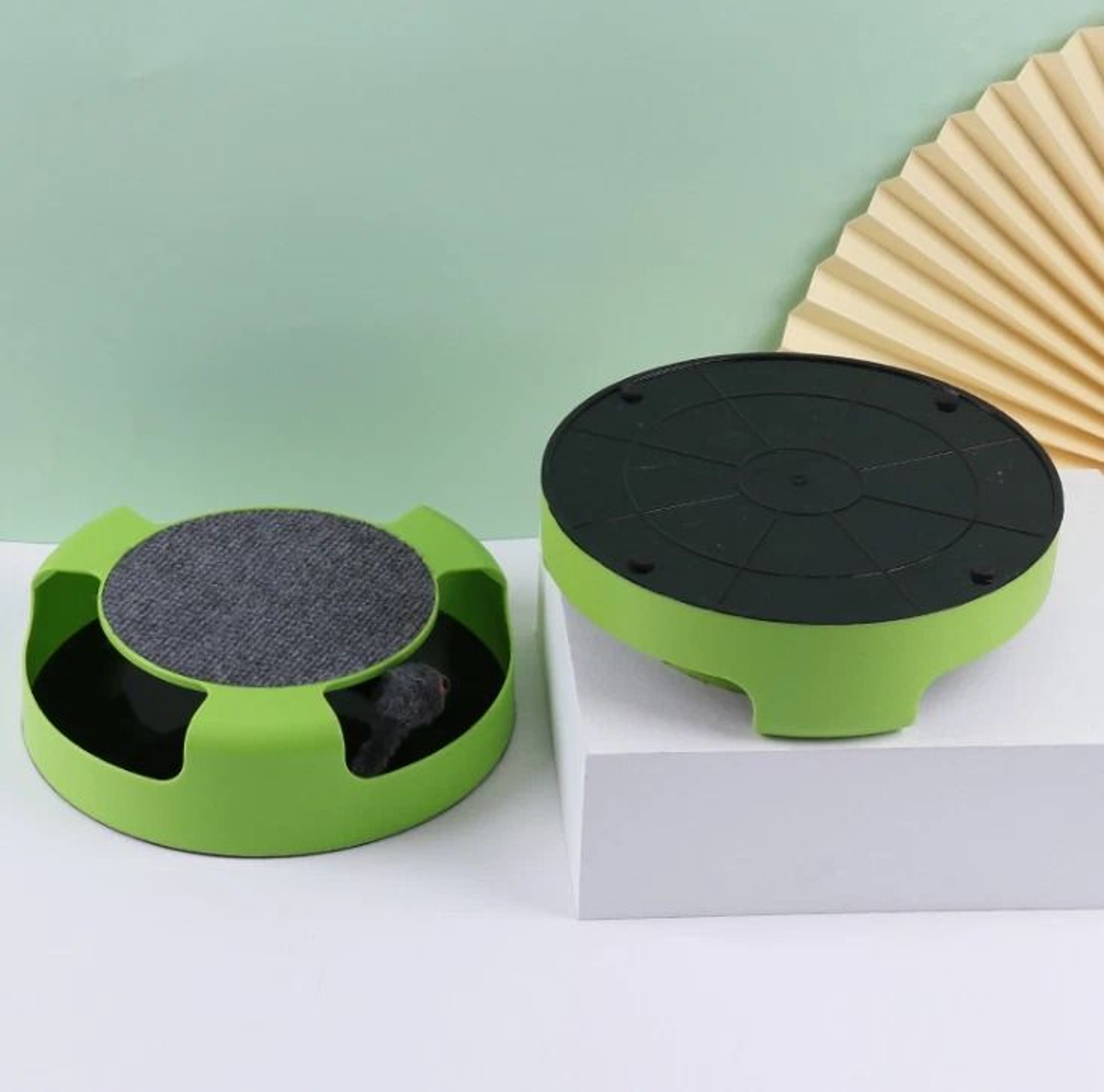 Interactive Cat Mouse Turntable Toy For Indoor Cats 1