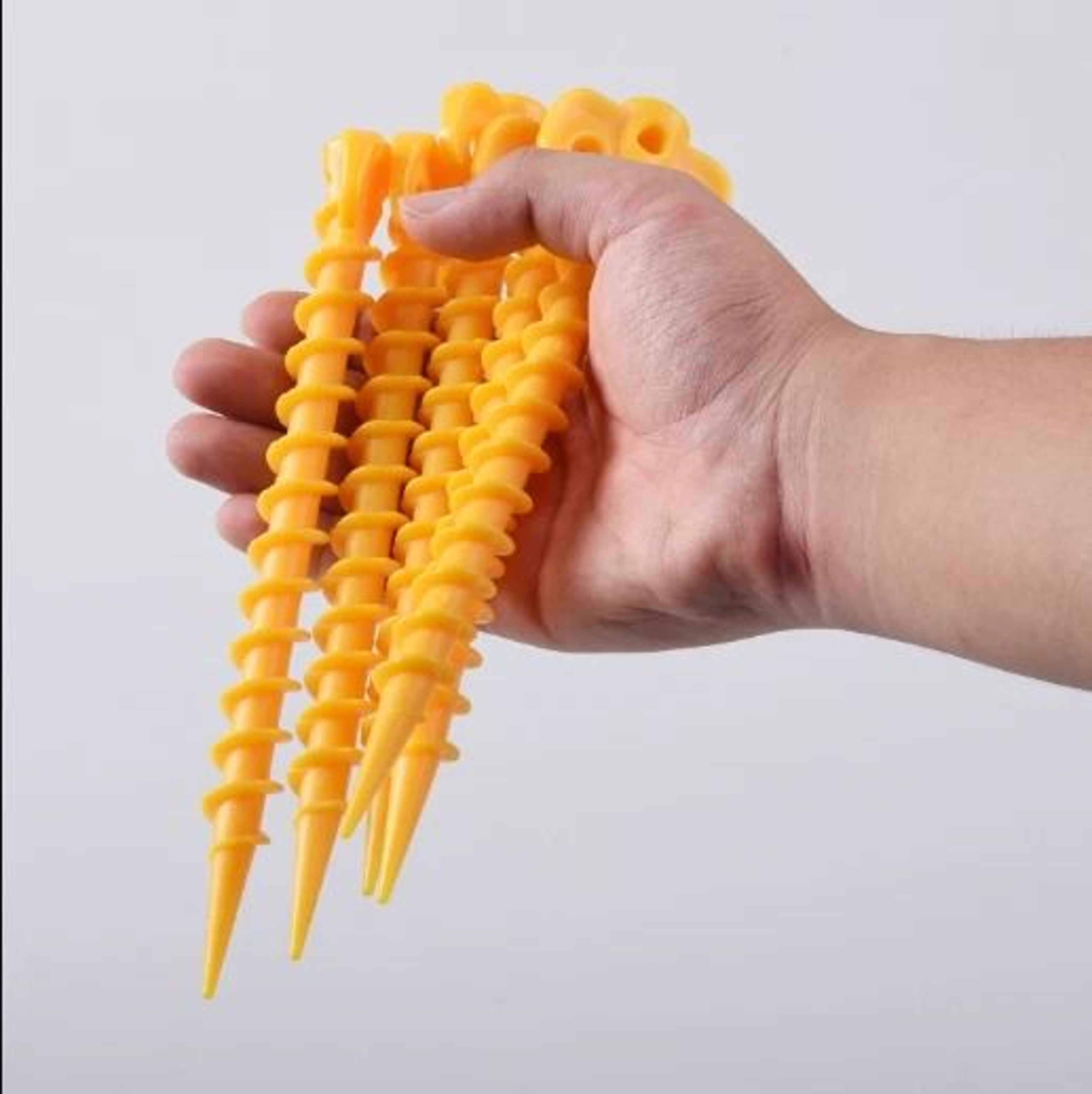 Pack Spiral Tent Stakes Heavy Duty Screw Pegs For Camping  Awning 1