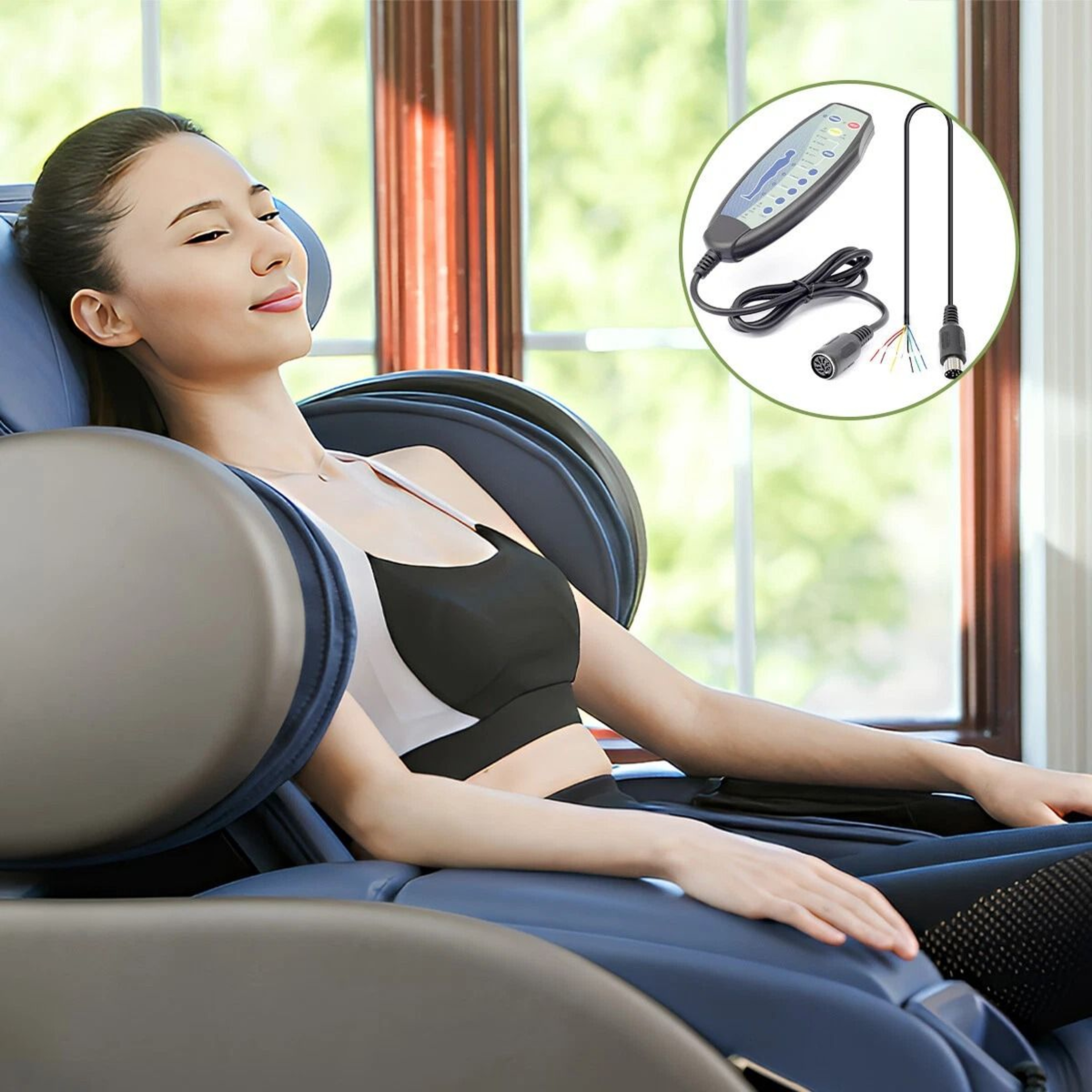 Female Pin VDC Hand Controller For Power Lift Recliner Chairs 2