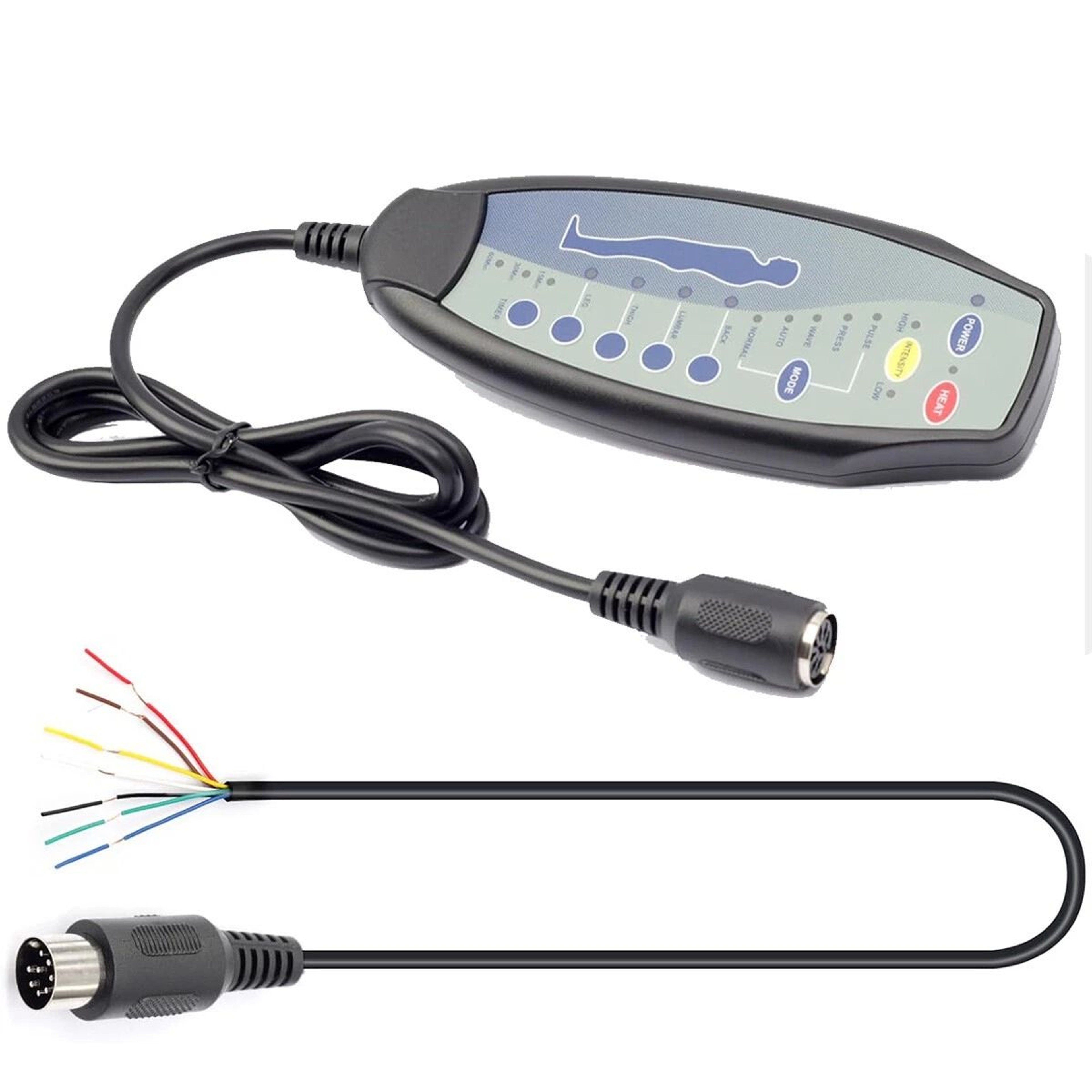 Female Pin VDC Hand Controller For Power Lift Recliner Chairs 1
