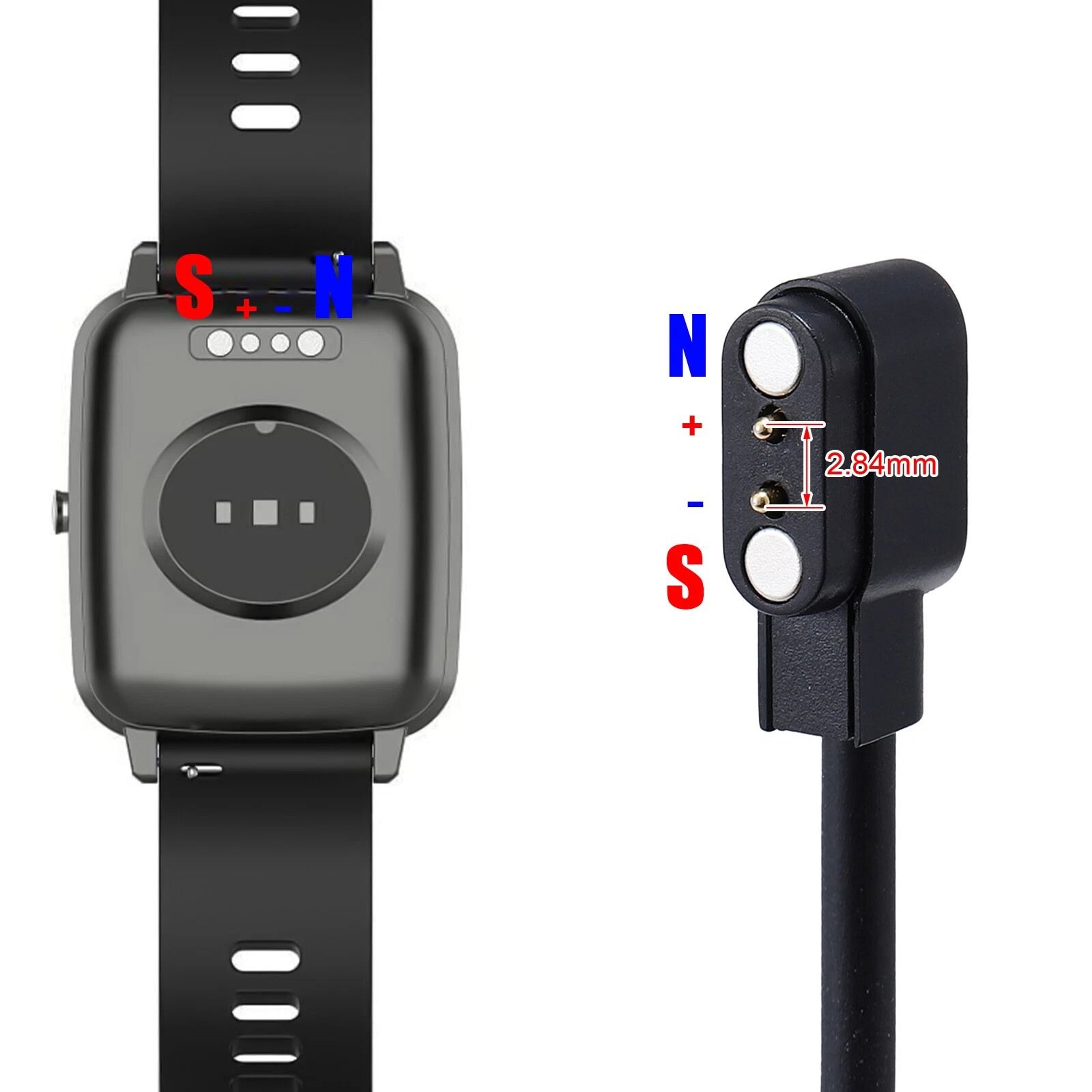 Magnetic Smart Watch Charger USB Replacement Cable 4