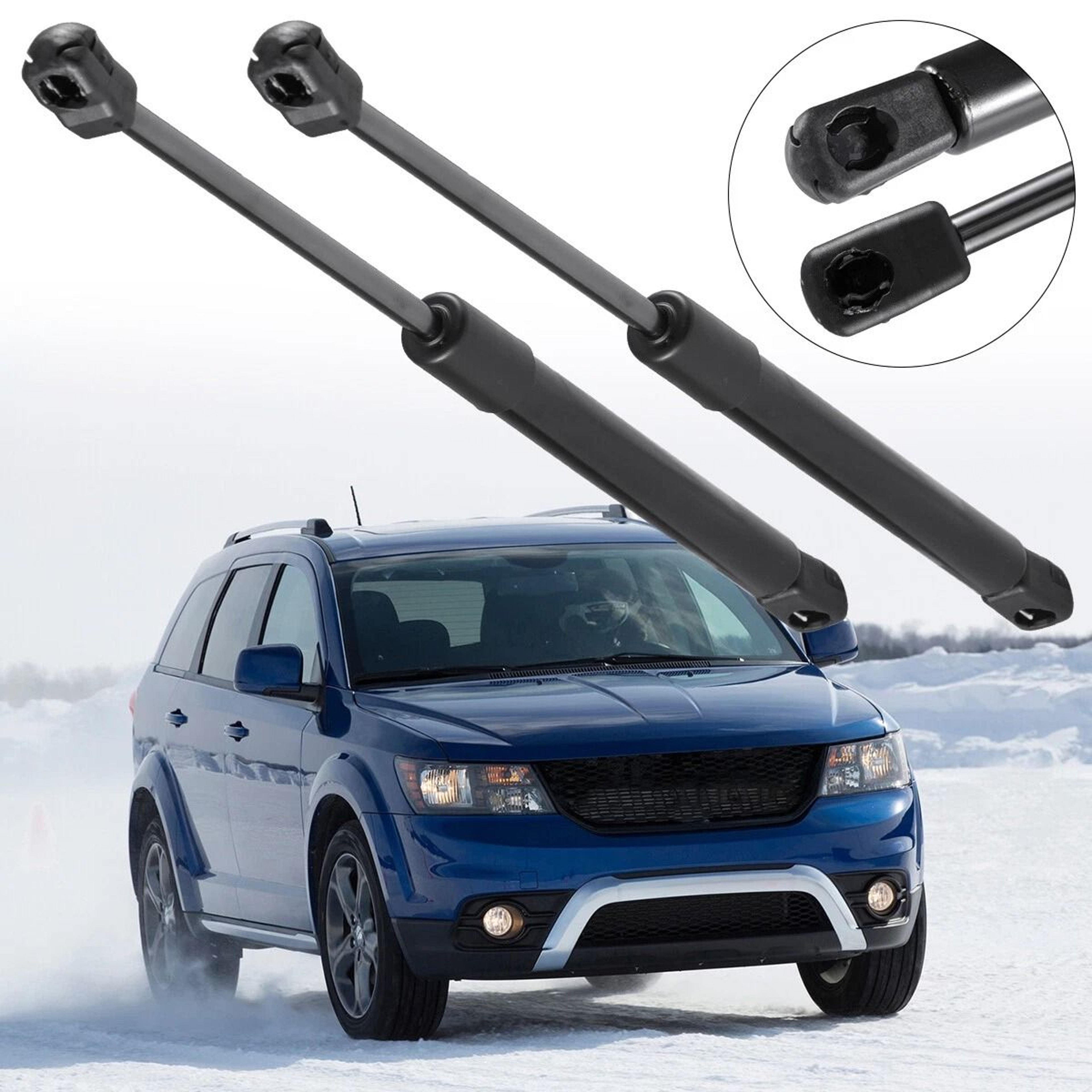 Hood Lift Supports For Dodge Charger And Chrysler 0