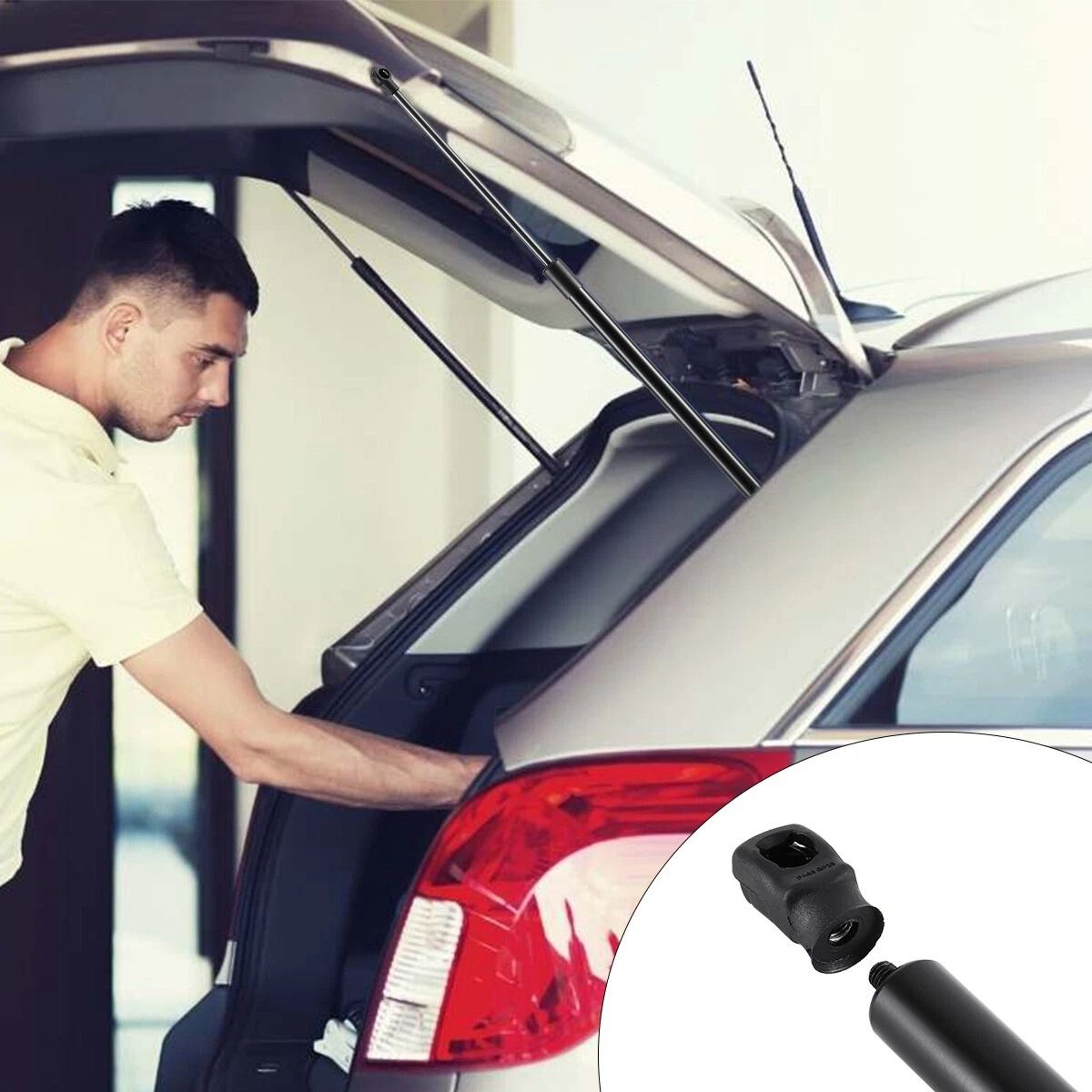 Hood Lift Supports Front Bonnet Gas Struts Pair 6