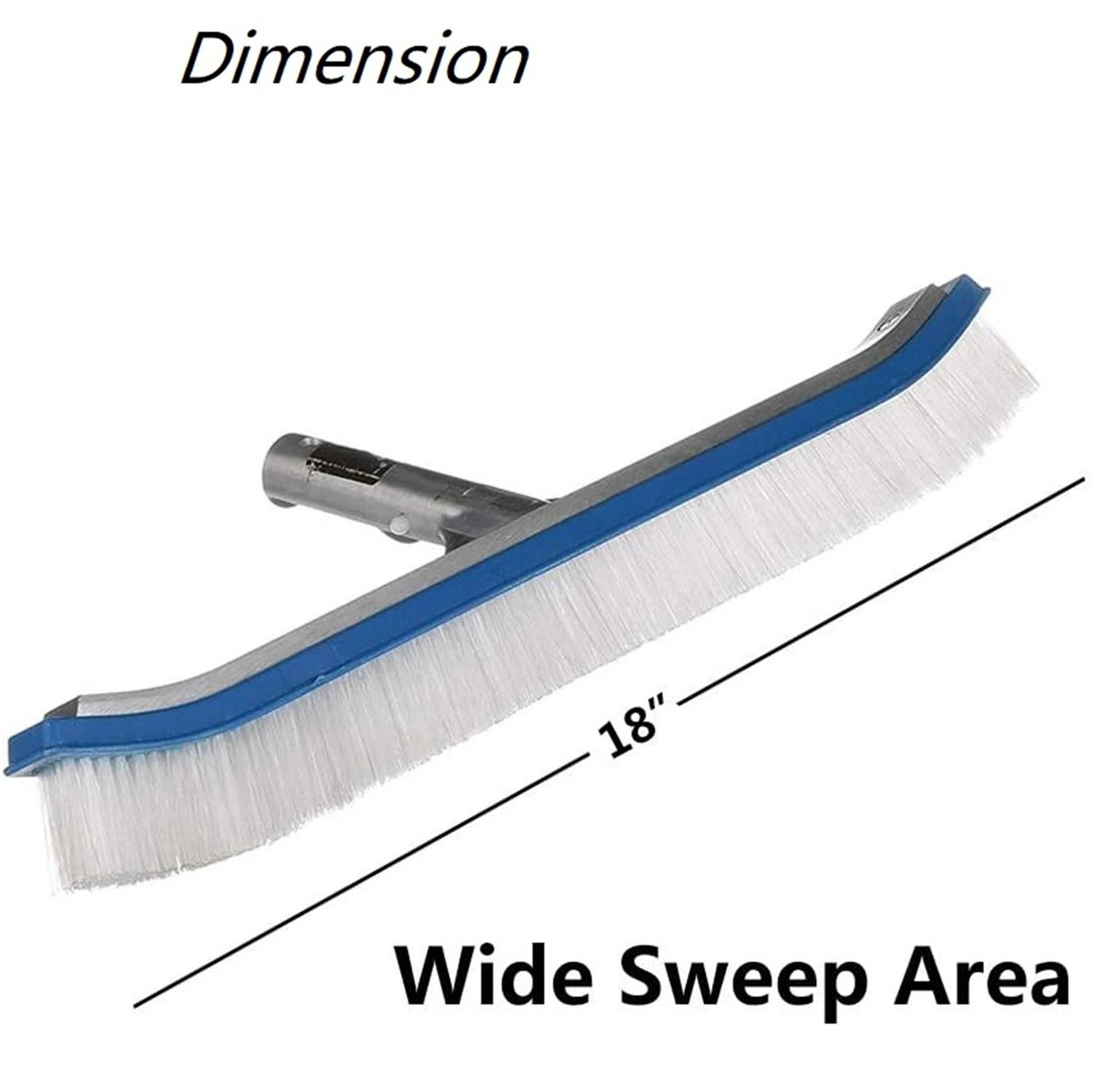 Heavy Duty Swimming Pool Brush Head For Walls Floors And Tile 4