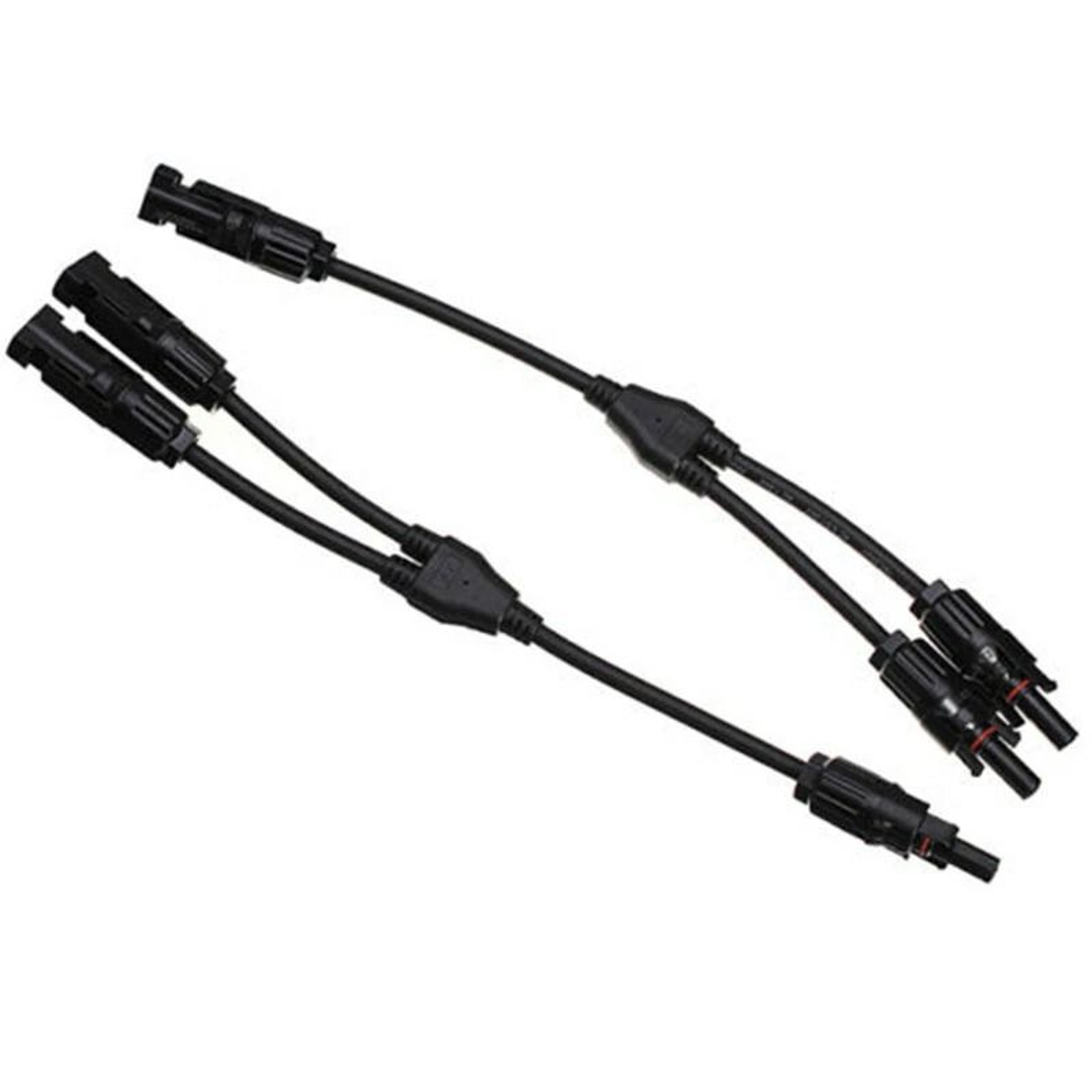 Solar Panel Y Branch Waterproof Compatible Connector Cable 0