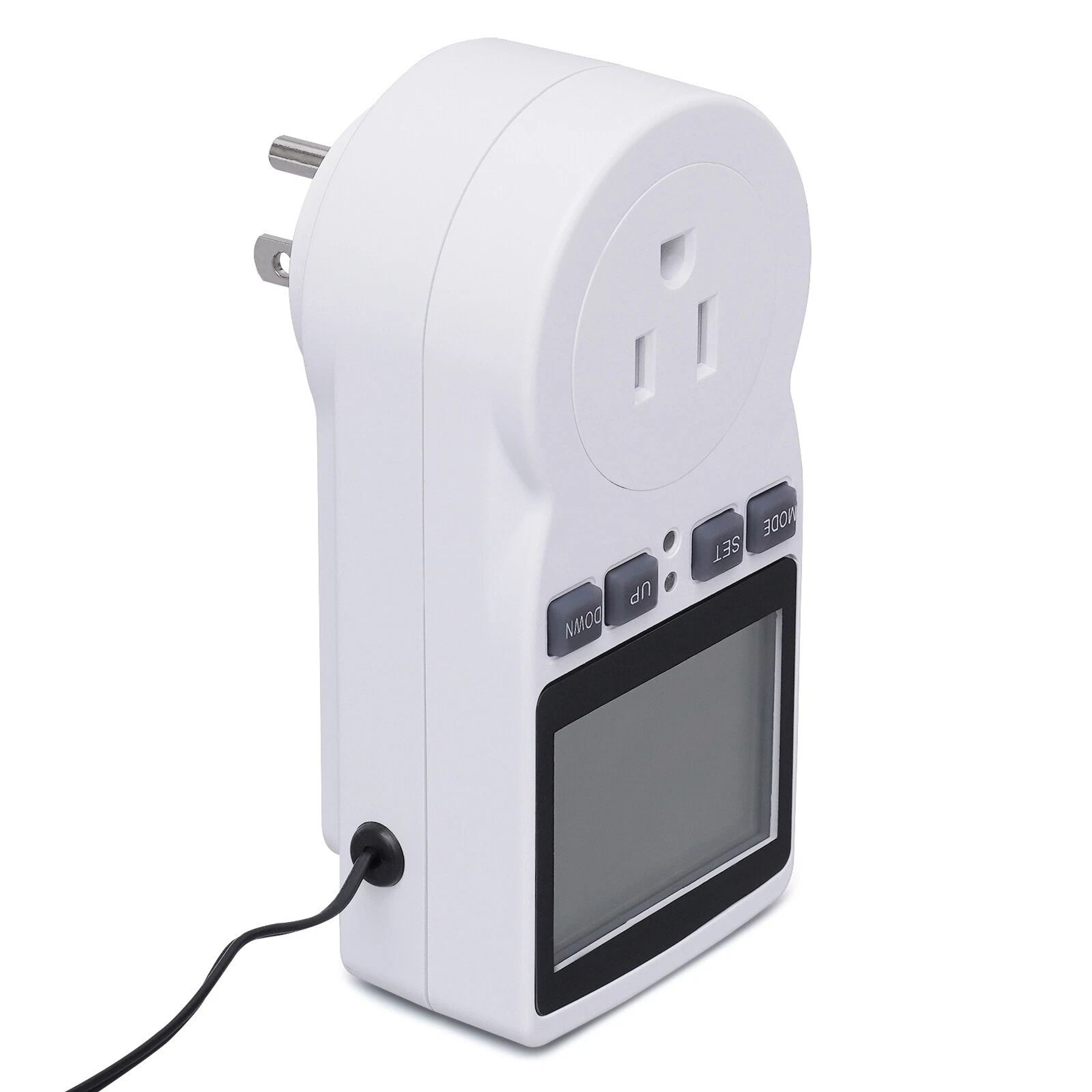 Smart LCD Plug In Thermostat Timer  Temperature Controller Switch For Home  Greenhouse 12