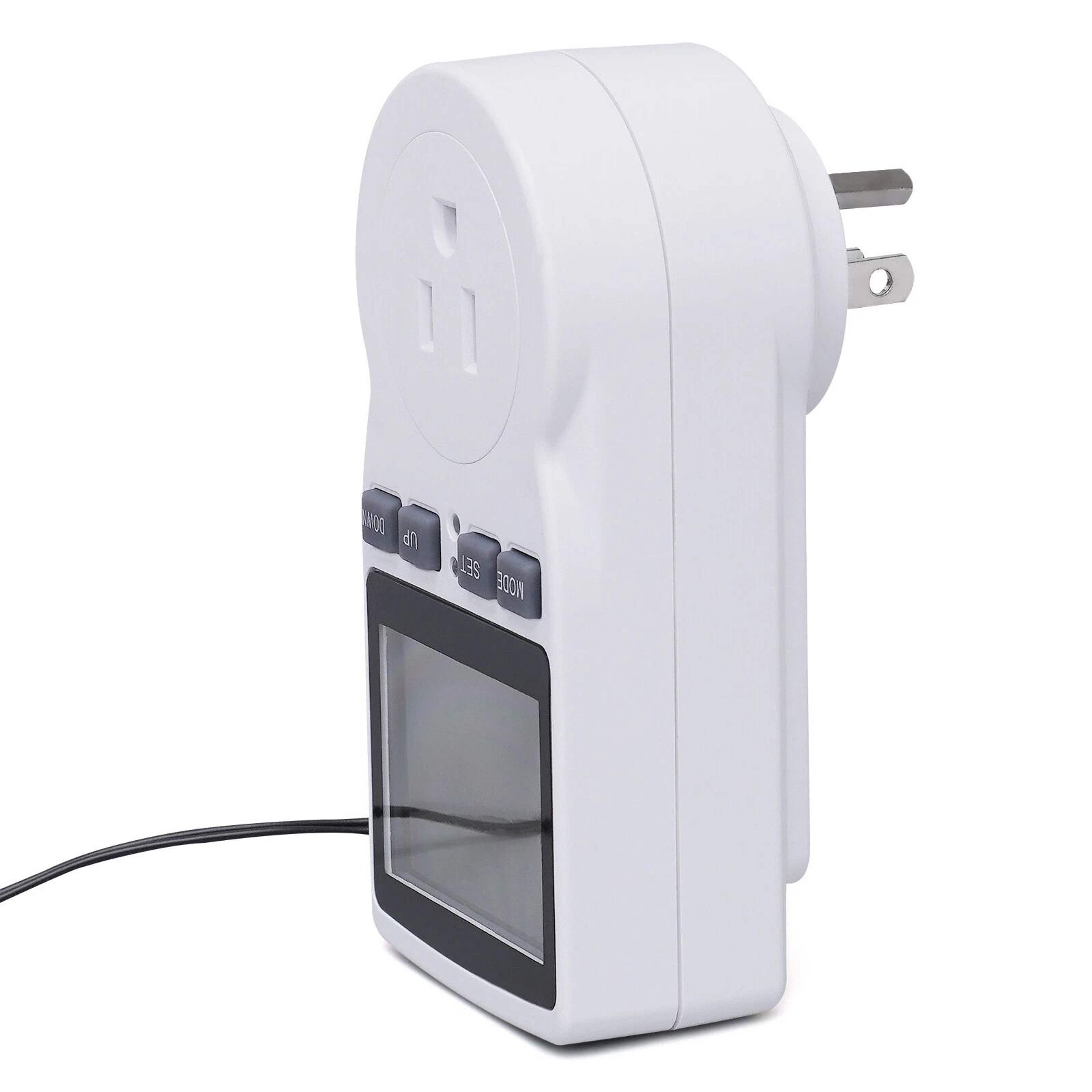 Smart LCD Plug In Thermostat Timer  Temperature Controller Switch For Home  Greenhouse 5