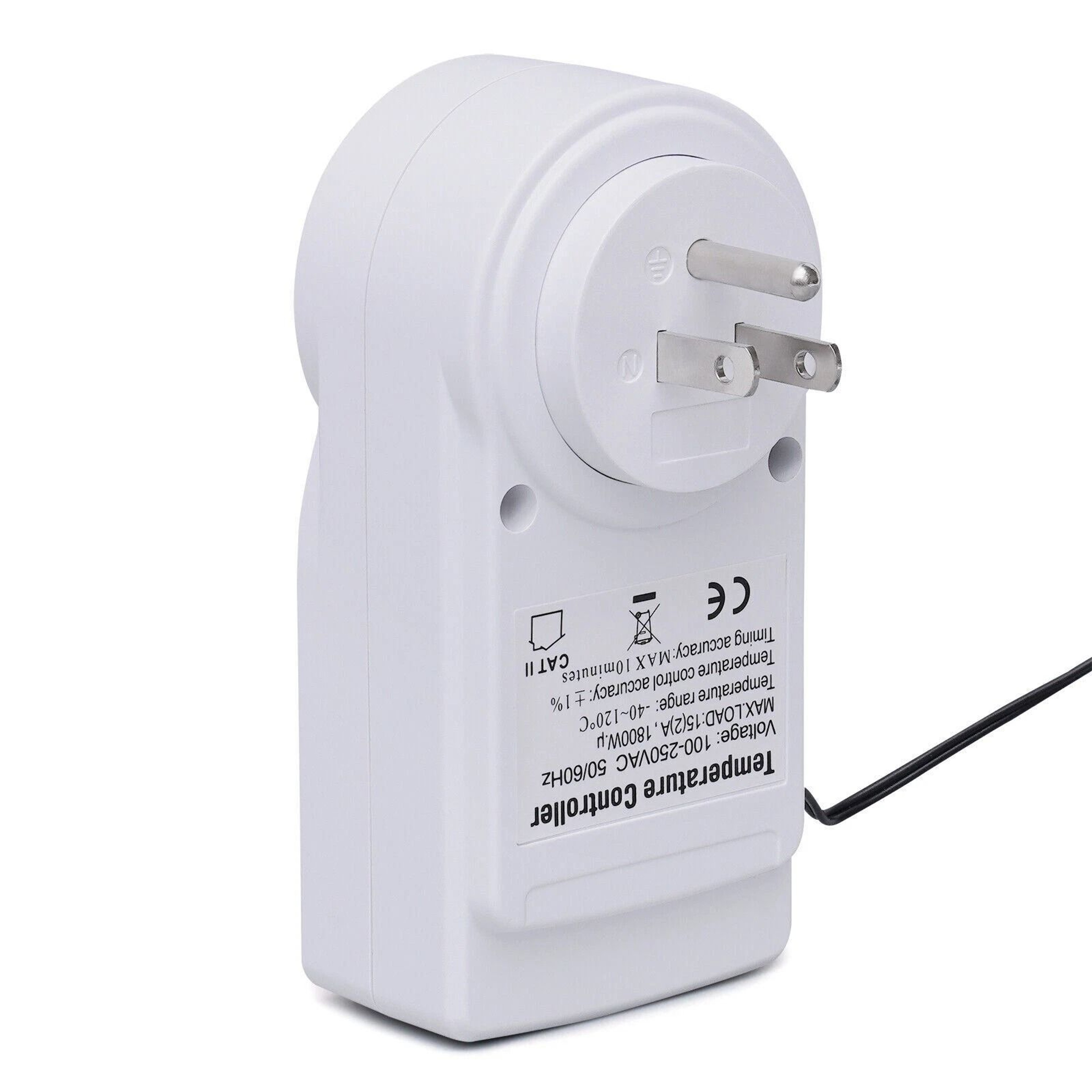 Smart LCD Plug In Thermostat Timer  Temperature Controller Switch For Home  Greenhouse 7