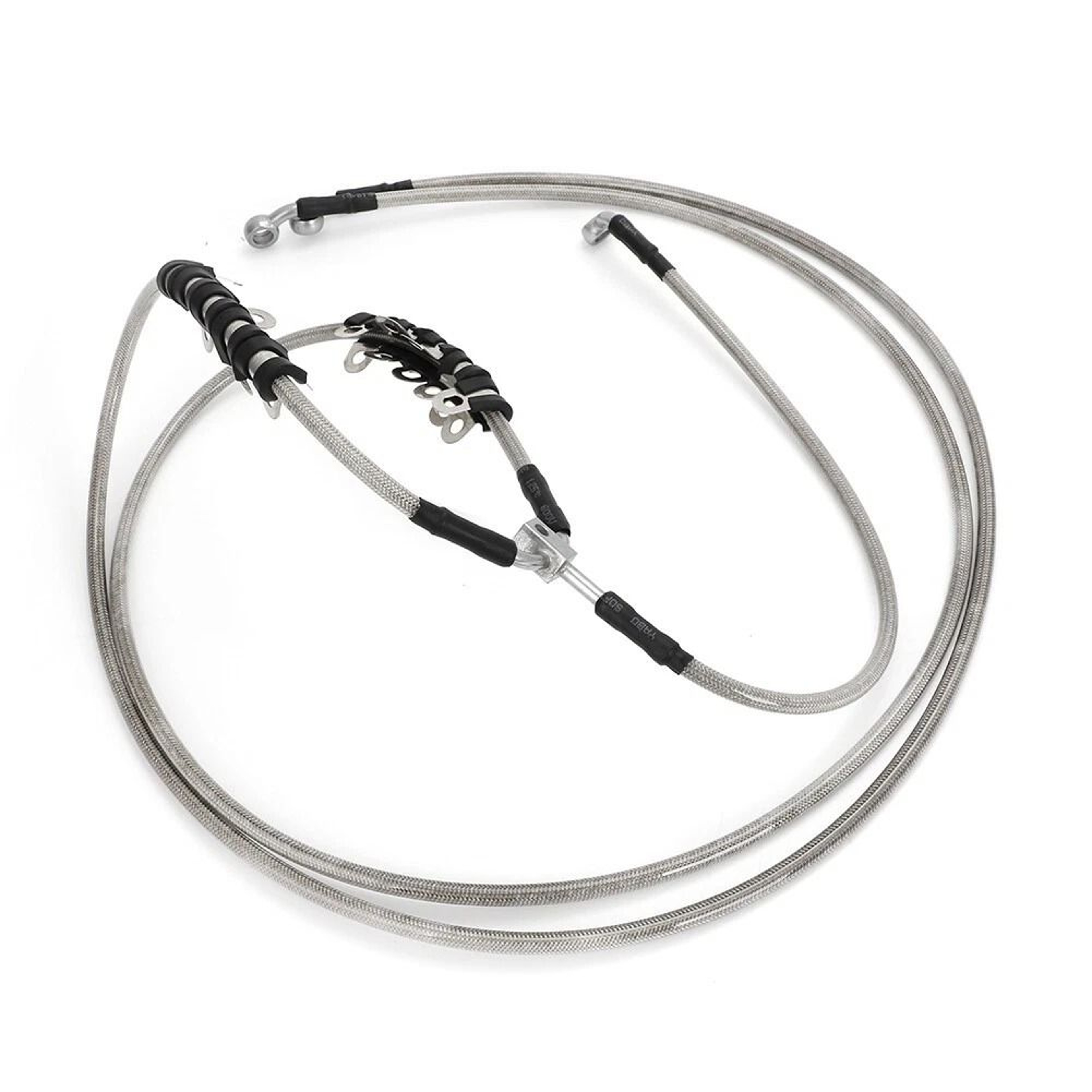 Braided Brake Hose Line Kit For Can Am Maverick 0