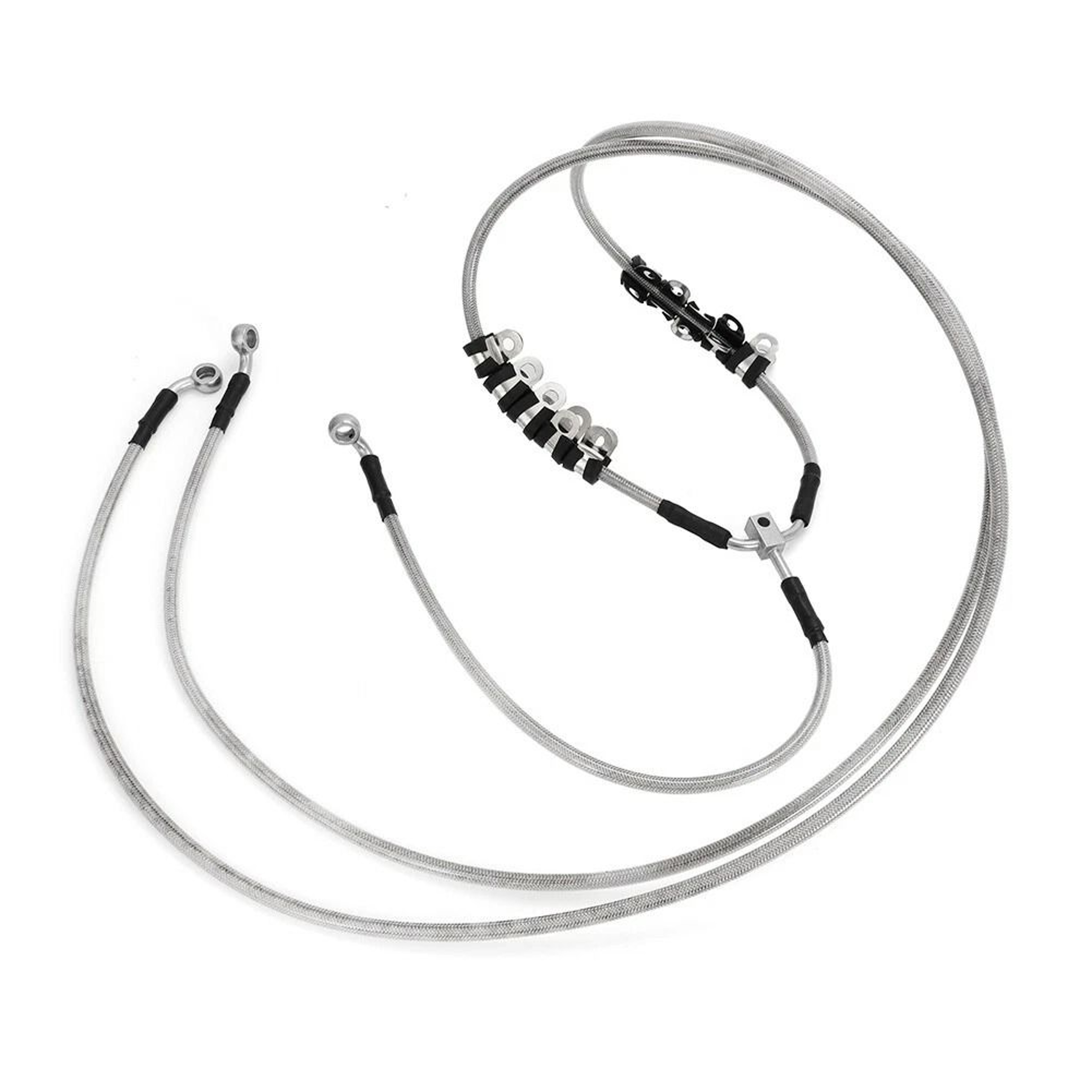 Braided Brake Hose Line Kit For Can Am Maverick 3