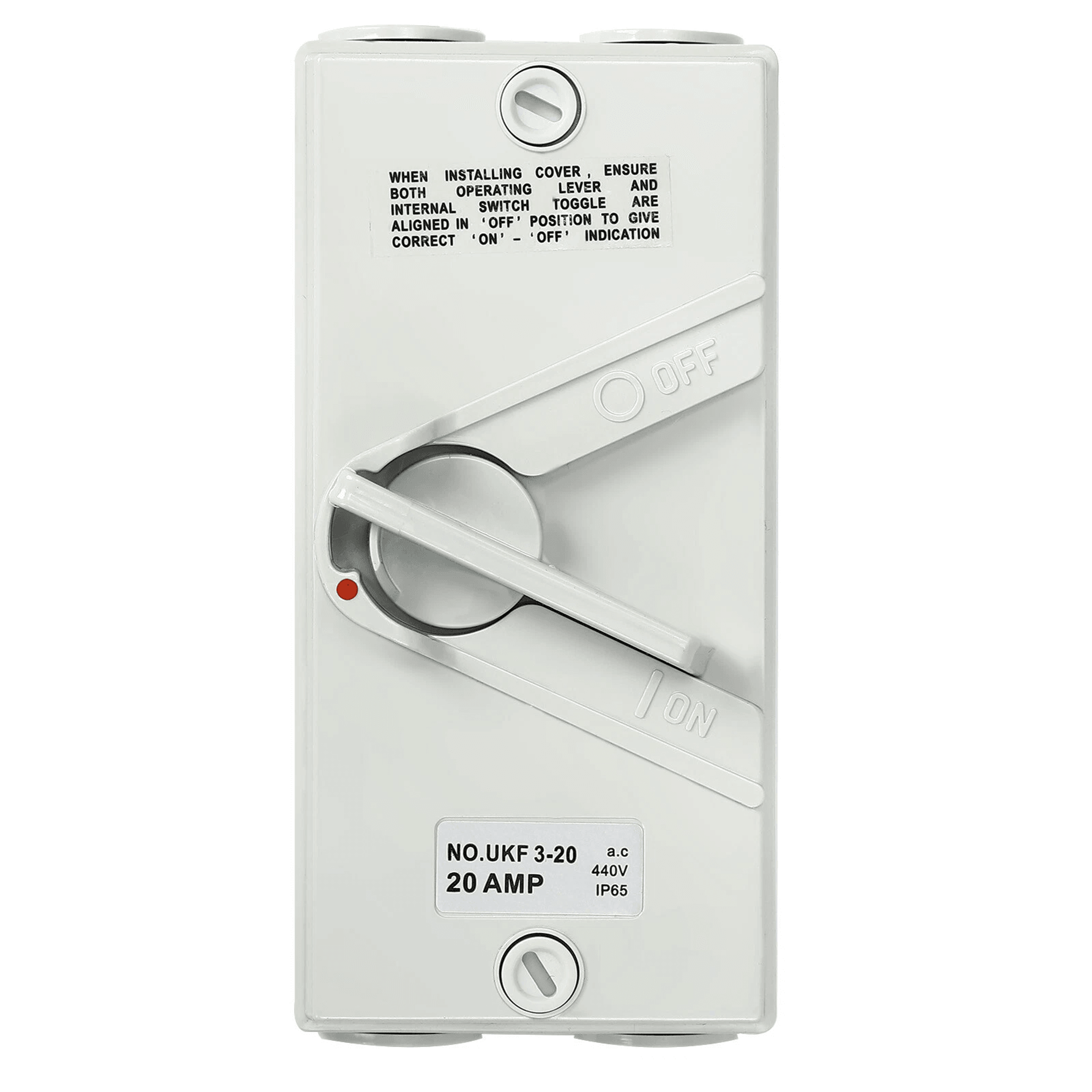 Pole Waterproof Isolation Switch Wall Mounted Safety Disconnect 6