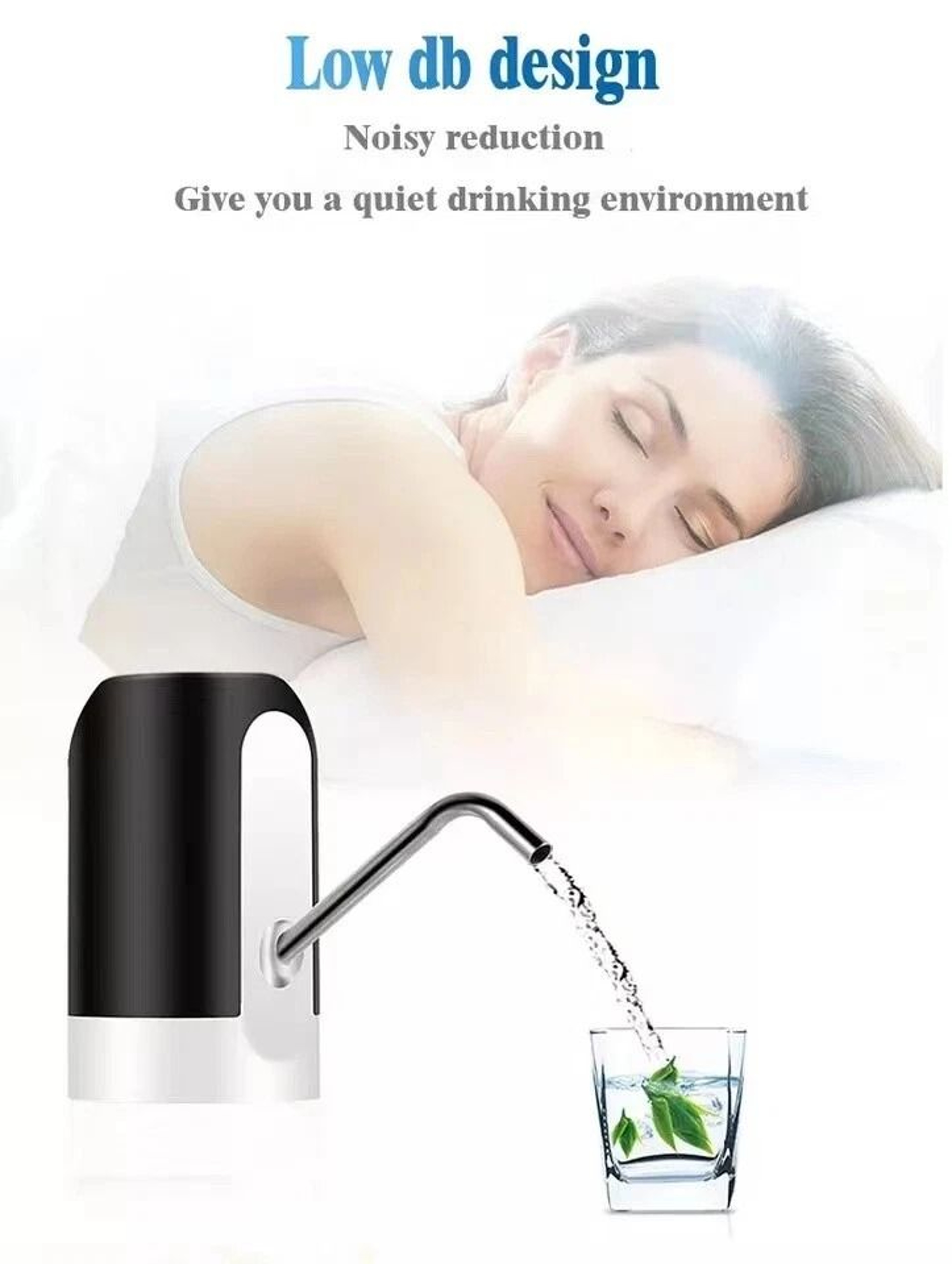 USB Rechargeable Electric Water Bottle Pump Dispenser Universal Gallon Automatic Water Pump For Hom 8