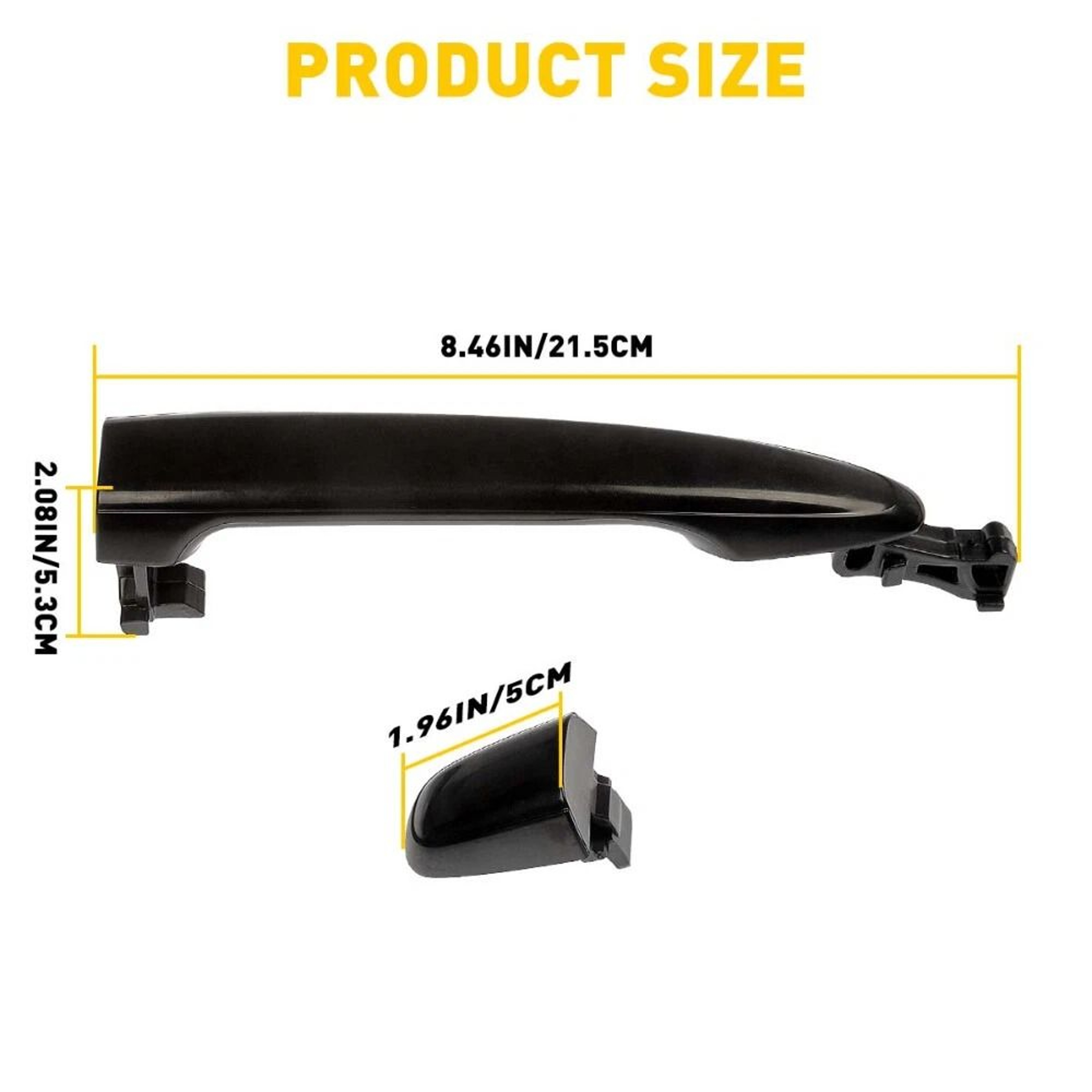 Passenger Side Exterior Door Handle For Toyota Camry Replacement Front Outside Handle 6