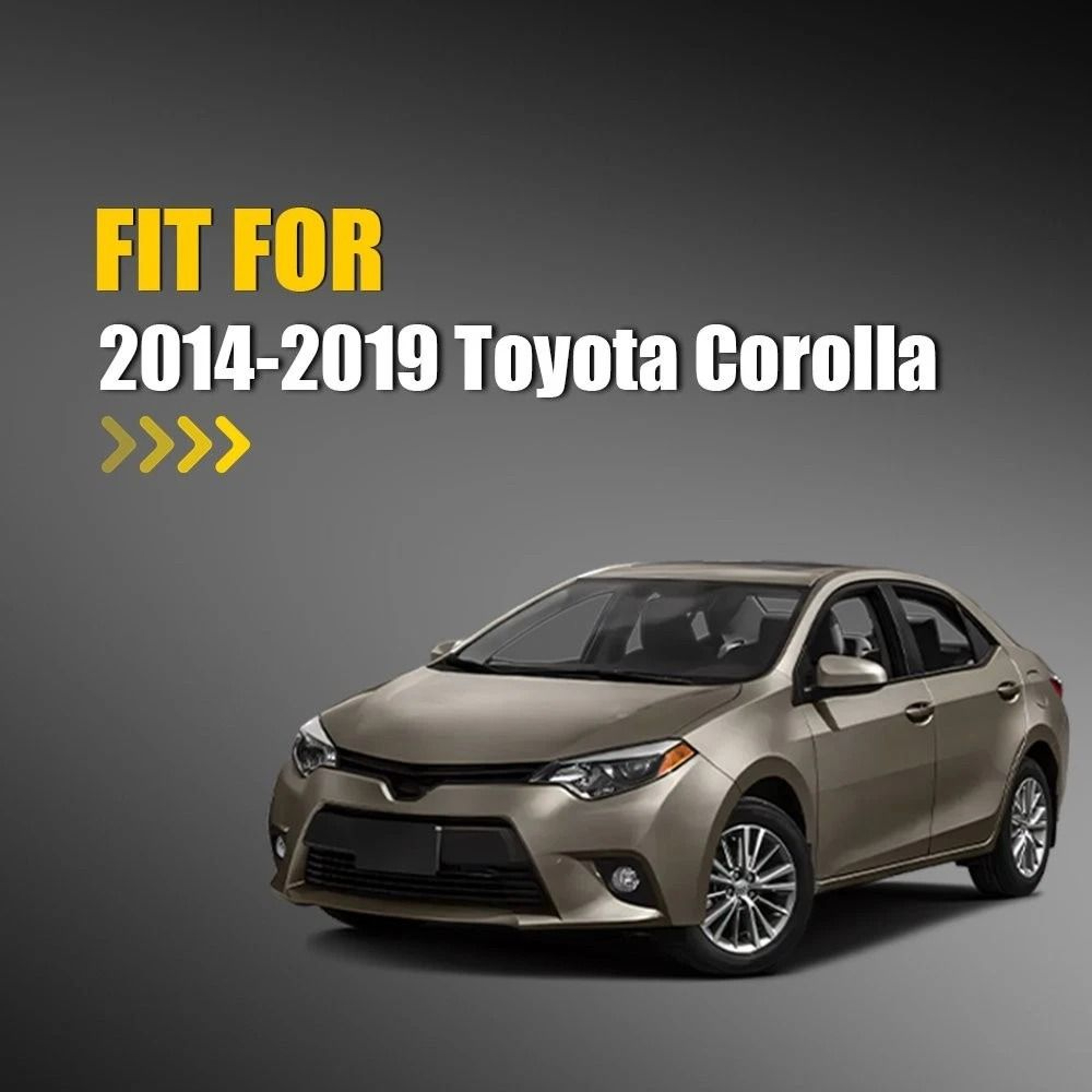 For Toyota Corolla Left Driver Side Heated Mirror Glass Replacement Premium Quality Easy Install 3