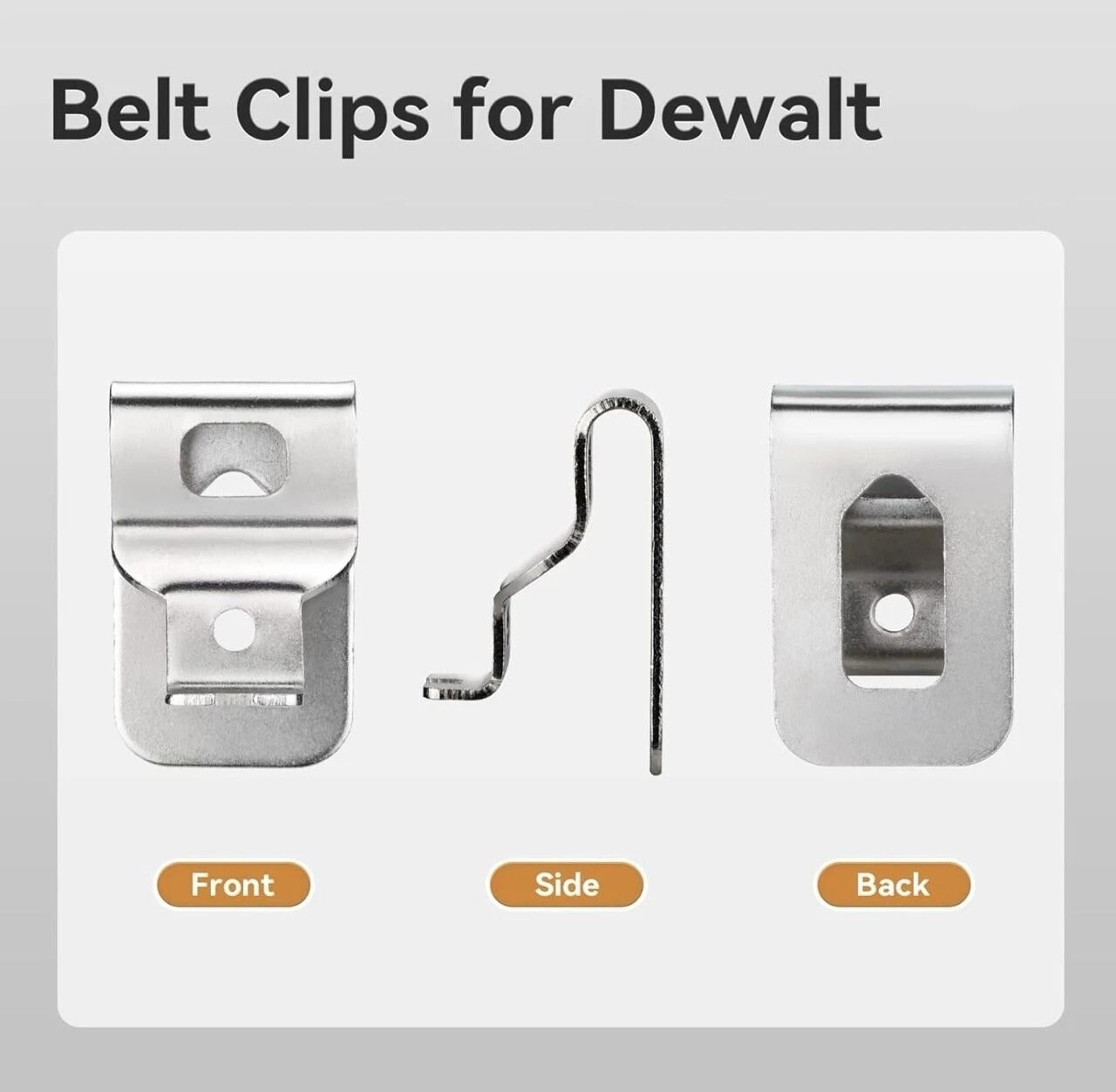 Drill Driver Belt Clips Durable Tool Hooks For Power Tools 3