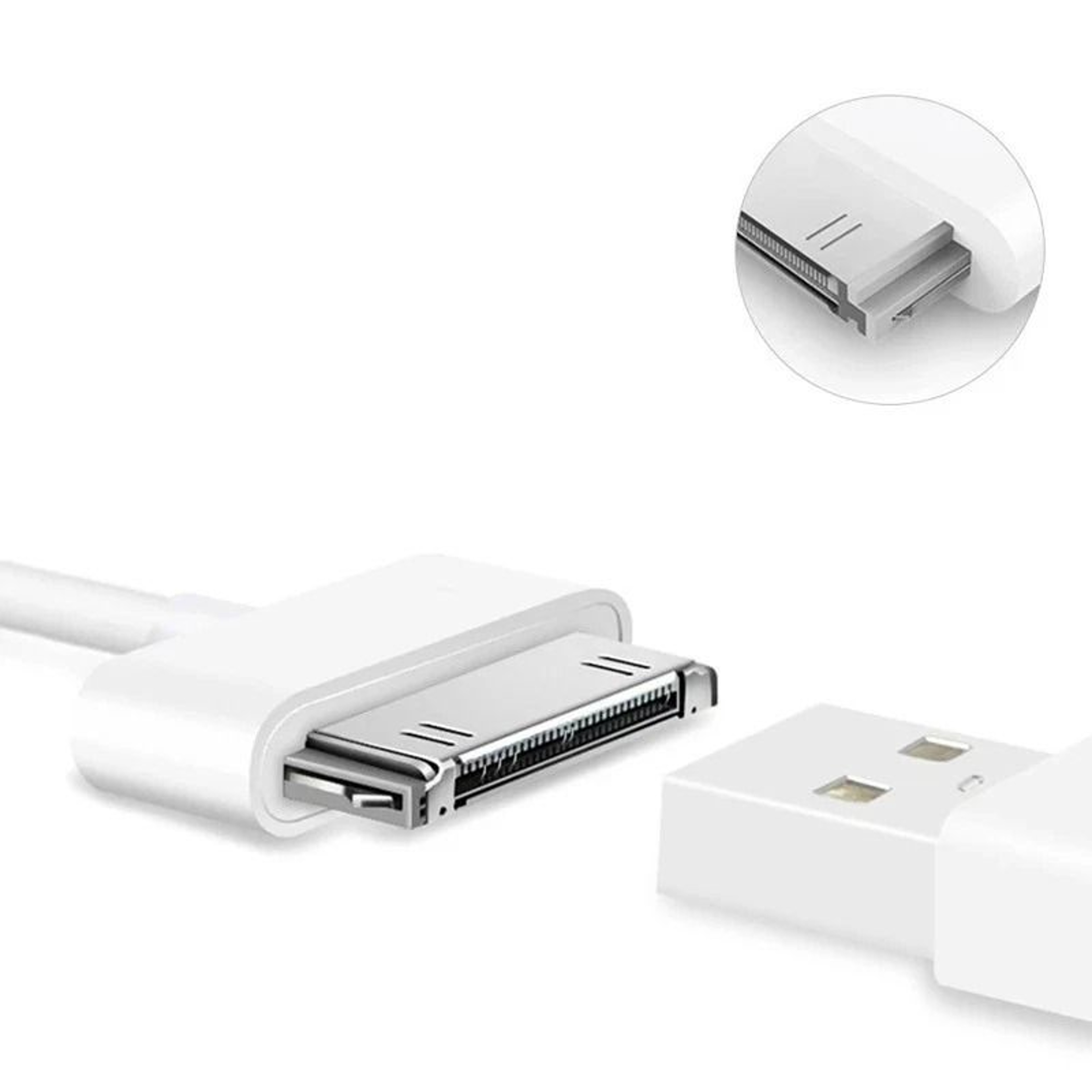 Premium Pin USB Cable Fast Charging  Data Sync For IPhone IPad  IPod 2