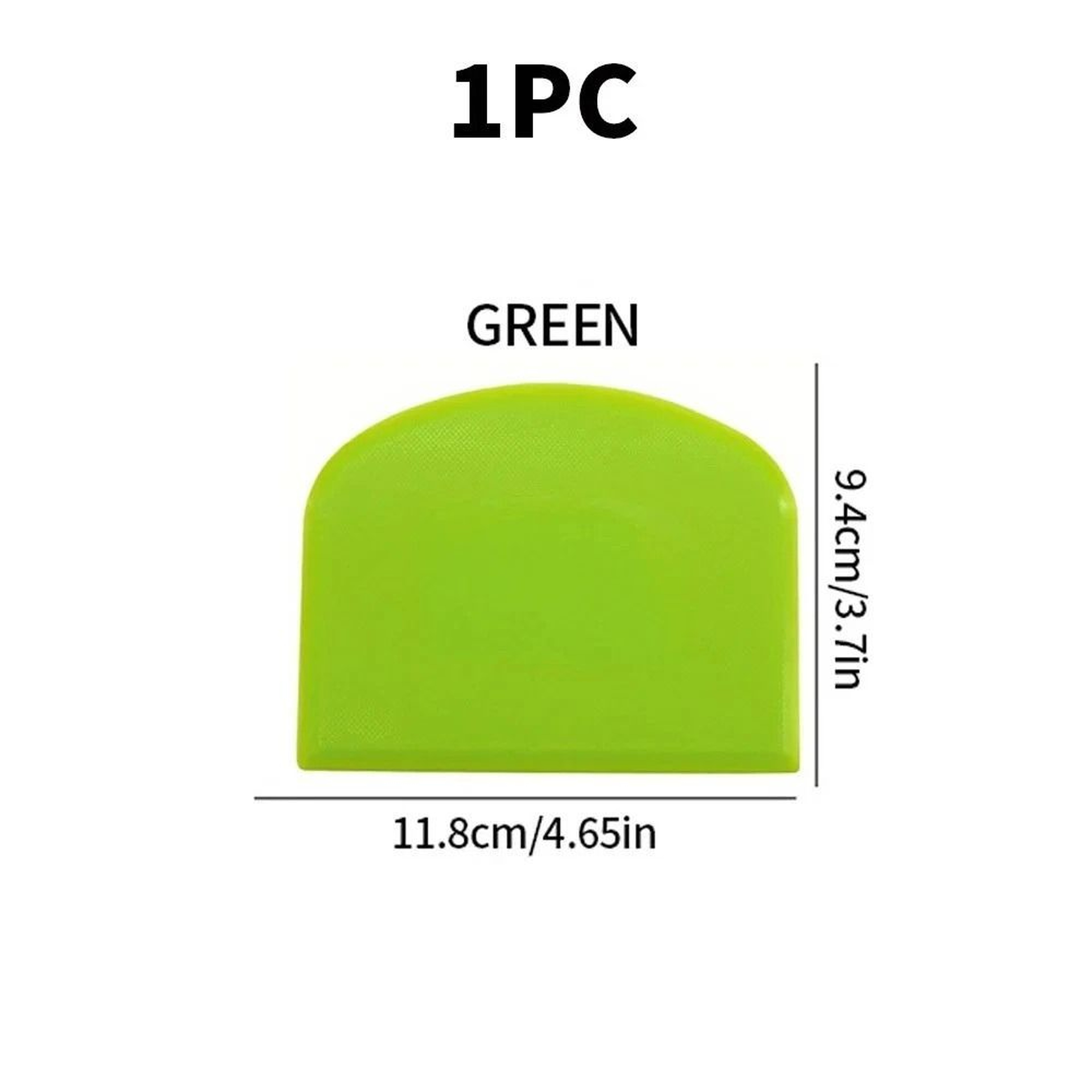 Premium Plastic Cake Spatula  Dough Knife Smooth Butter Scraper For Baking 3