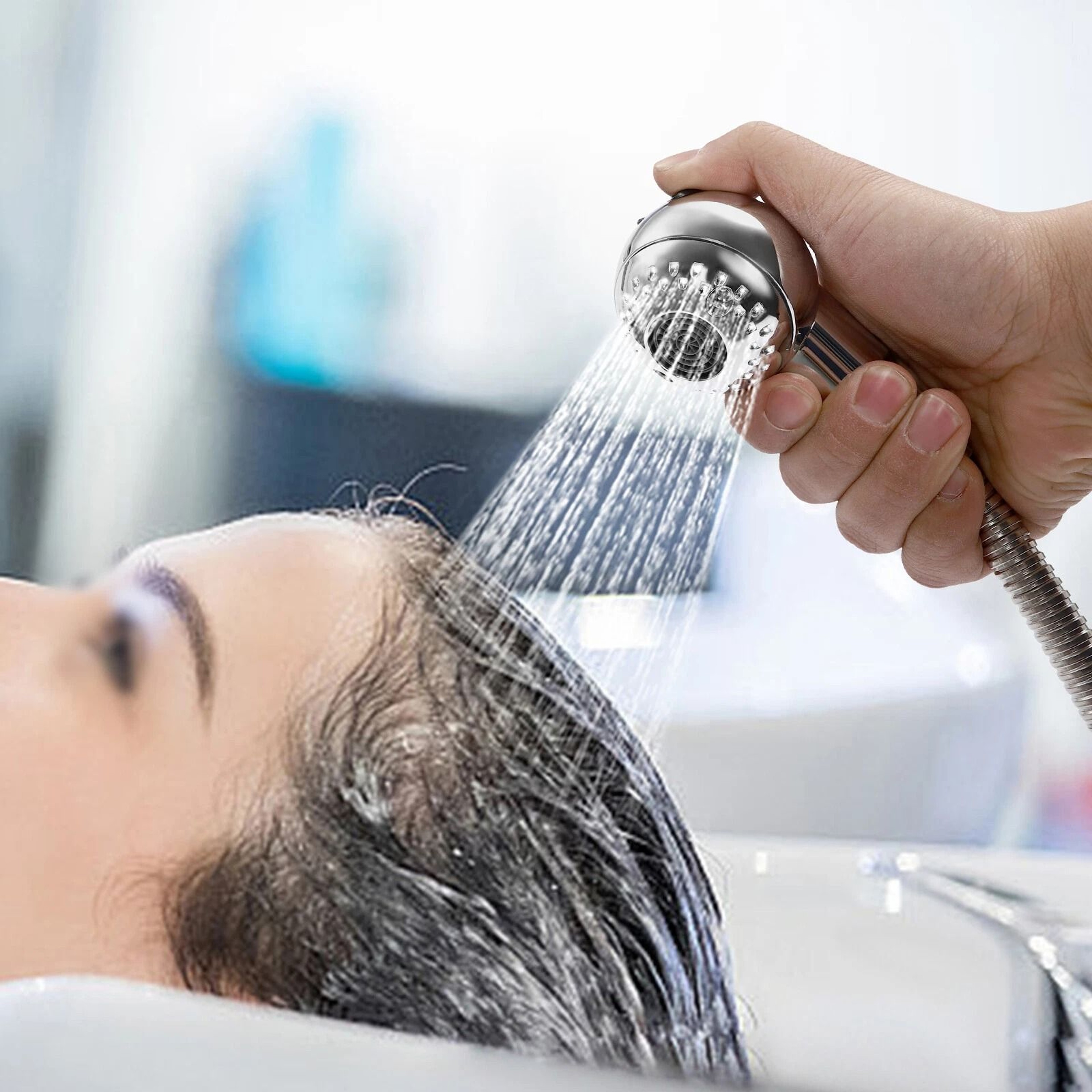 Professional Shampoo Sprayer With Hose For Salon  Home Use 1