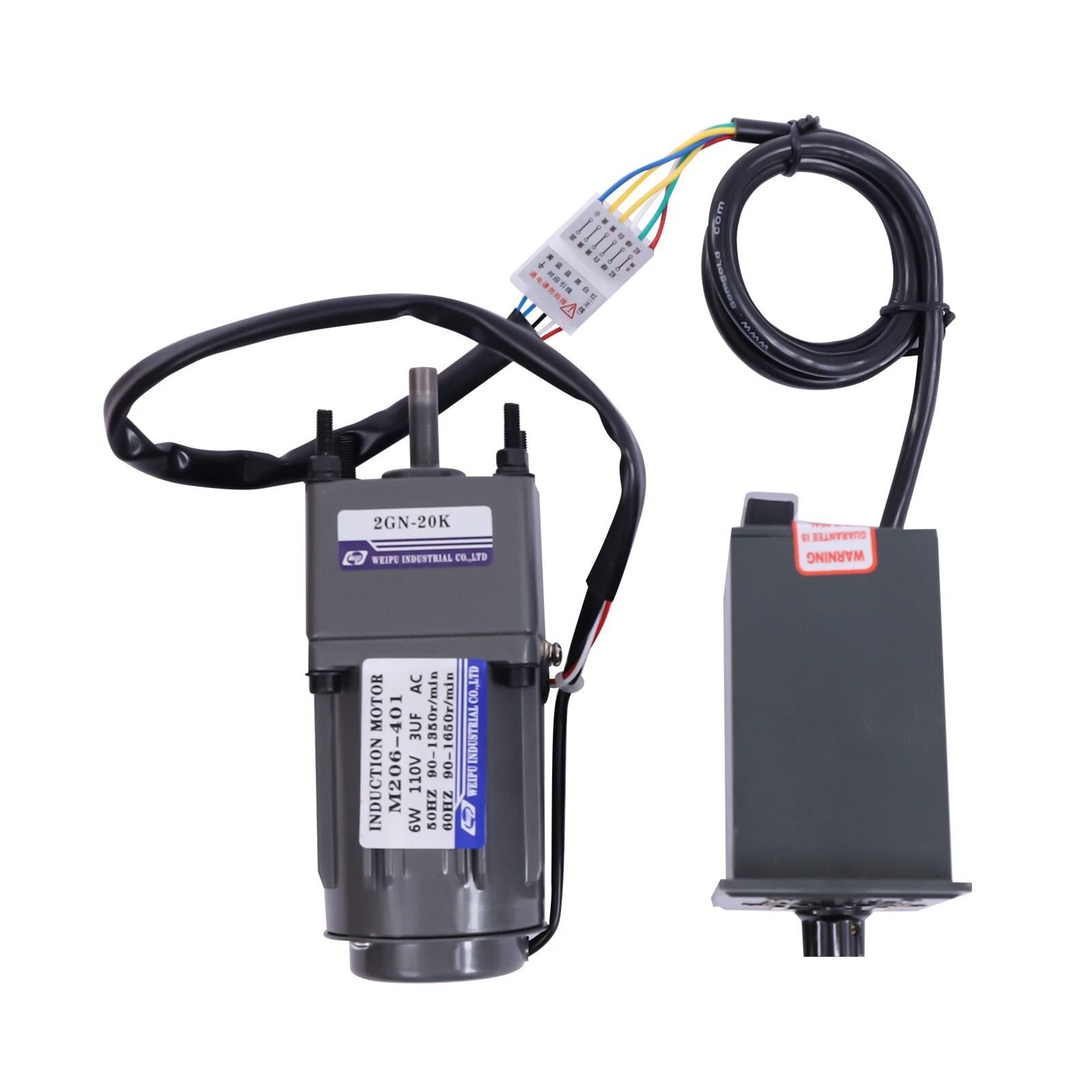 Gear Motor With Variable Speed Controller Adjustable AC Gear Motor 8