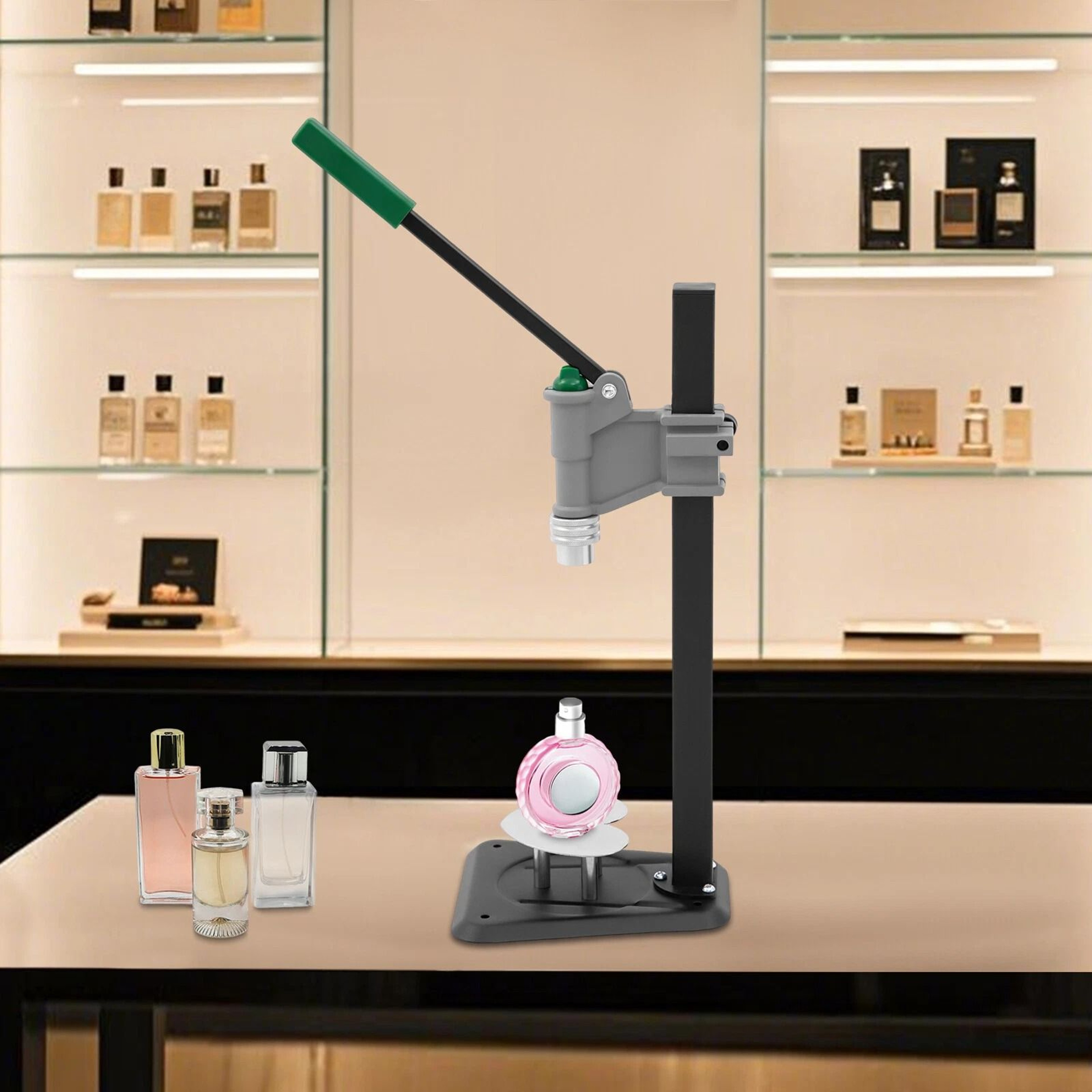 Manual Perfume Capper Crimping Machine Bottle Sealer Tool 3